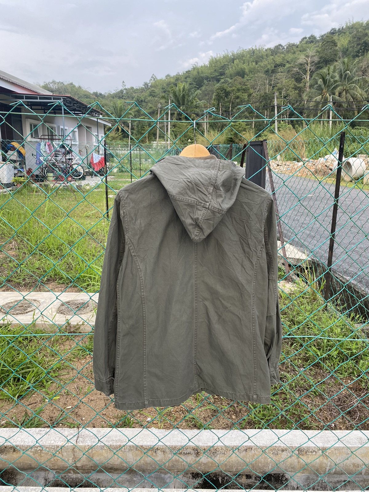 Japanese Brand AW Back Number Parka Jacket Size L / US 10 / IT 46 - 2 Thumbnail