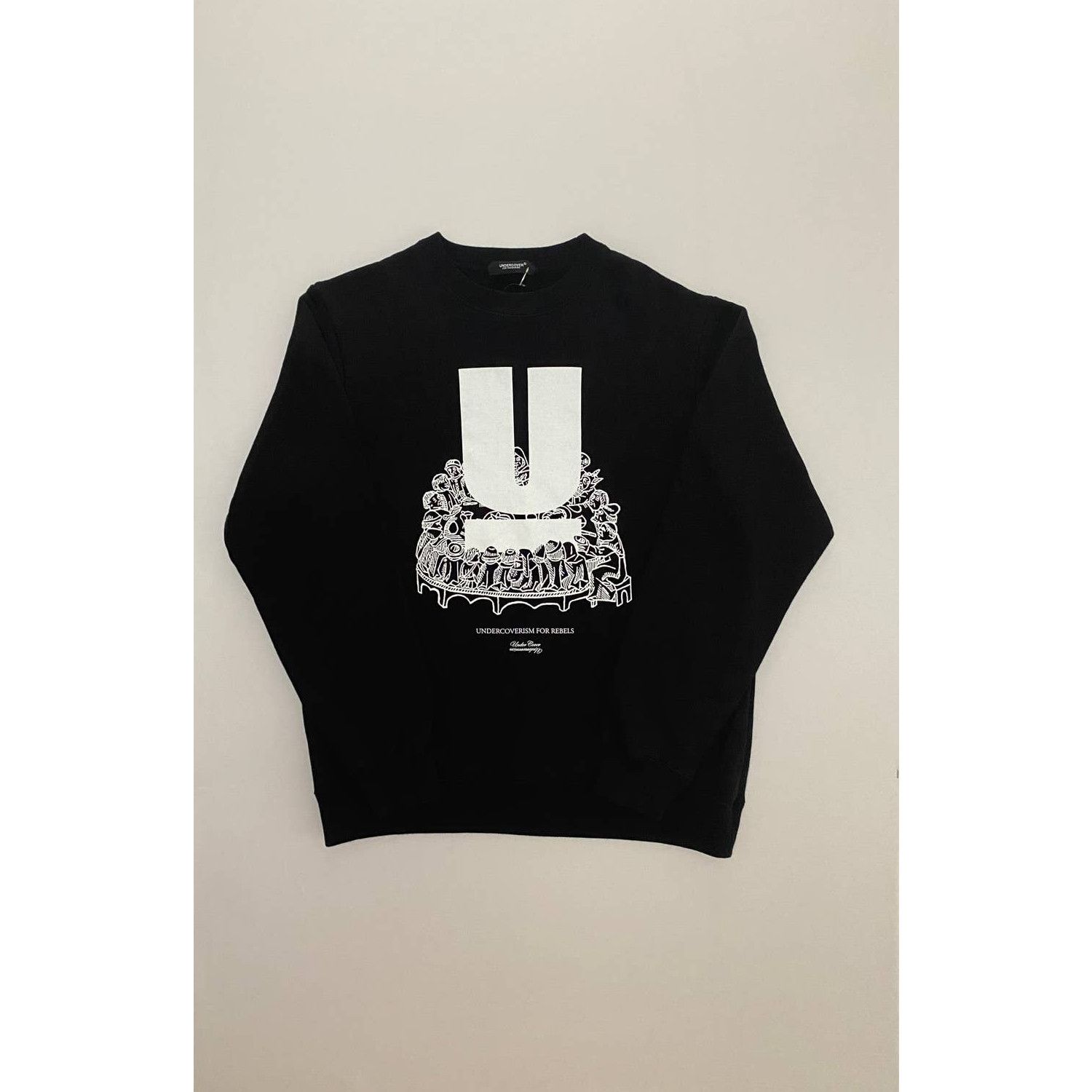 image of New Undercover Logo Jumper in Black, Men's (Size XL)