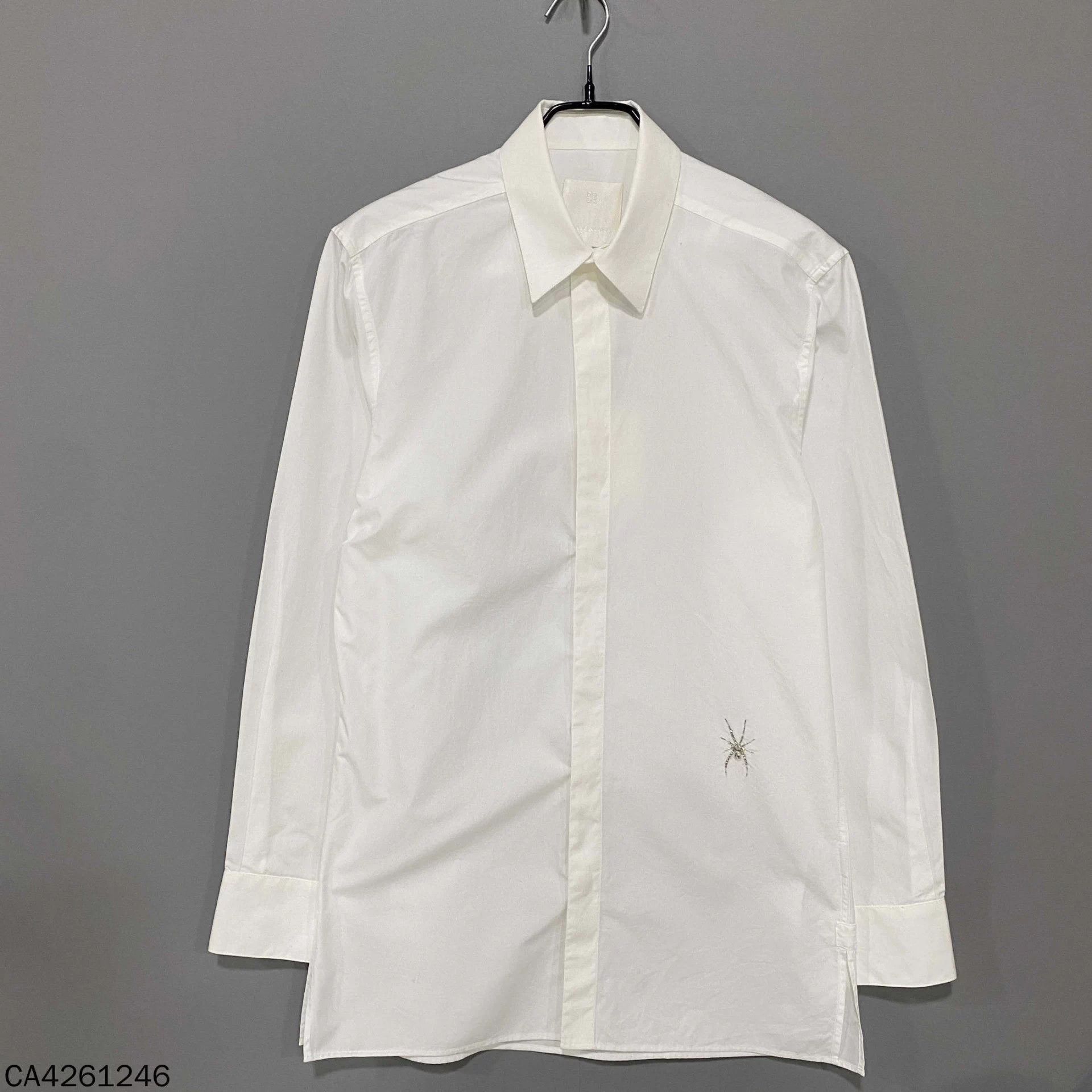 Givenchy GIVENCHY Crystal Spider White Shirt 38 Size US S / EU 44-46 / 1 - 1 Thumbnail