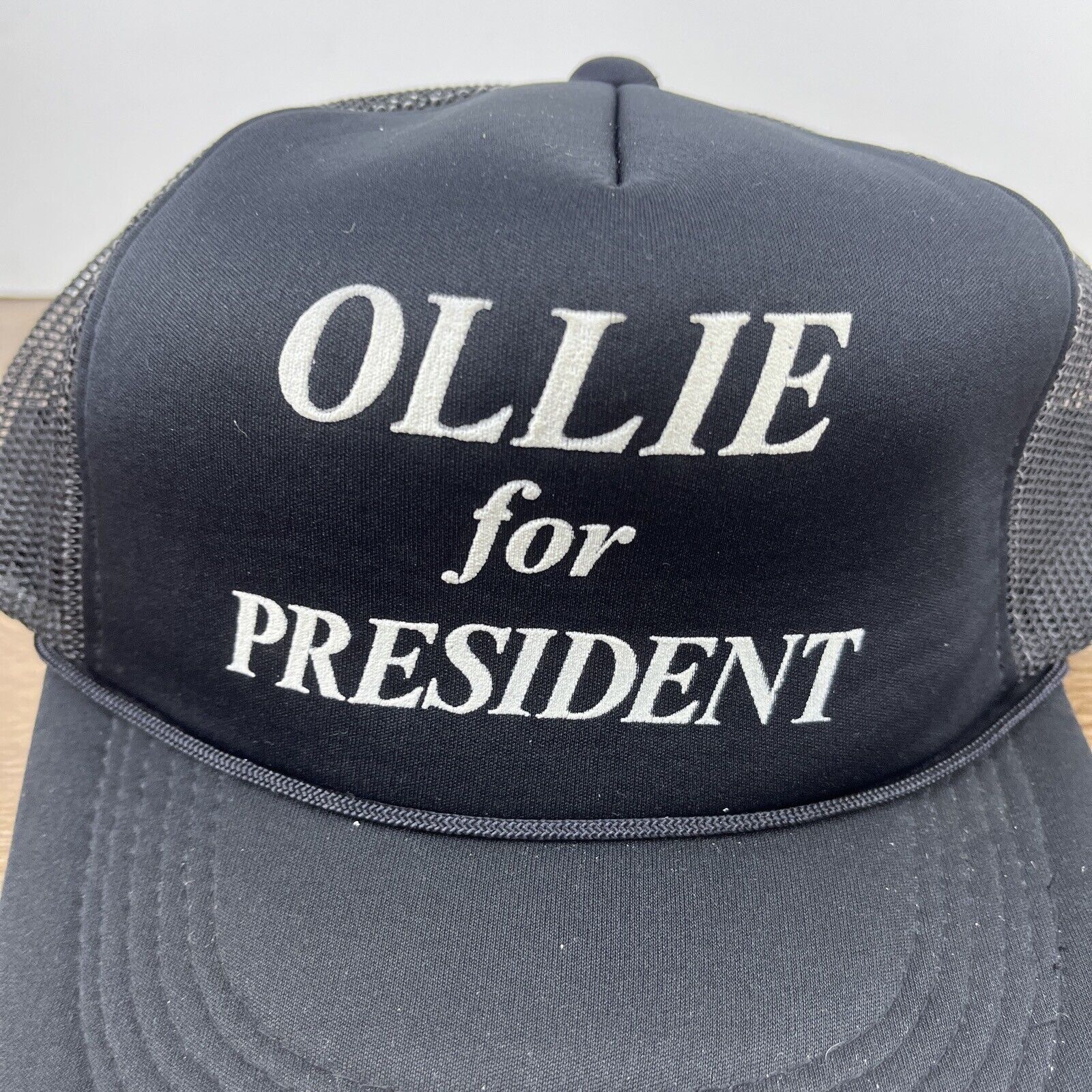 Other Ollie For President Hat Ollie Black Hat Snapback Adjustable Size ONE SIZE - 8 Thumbnail