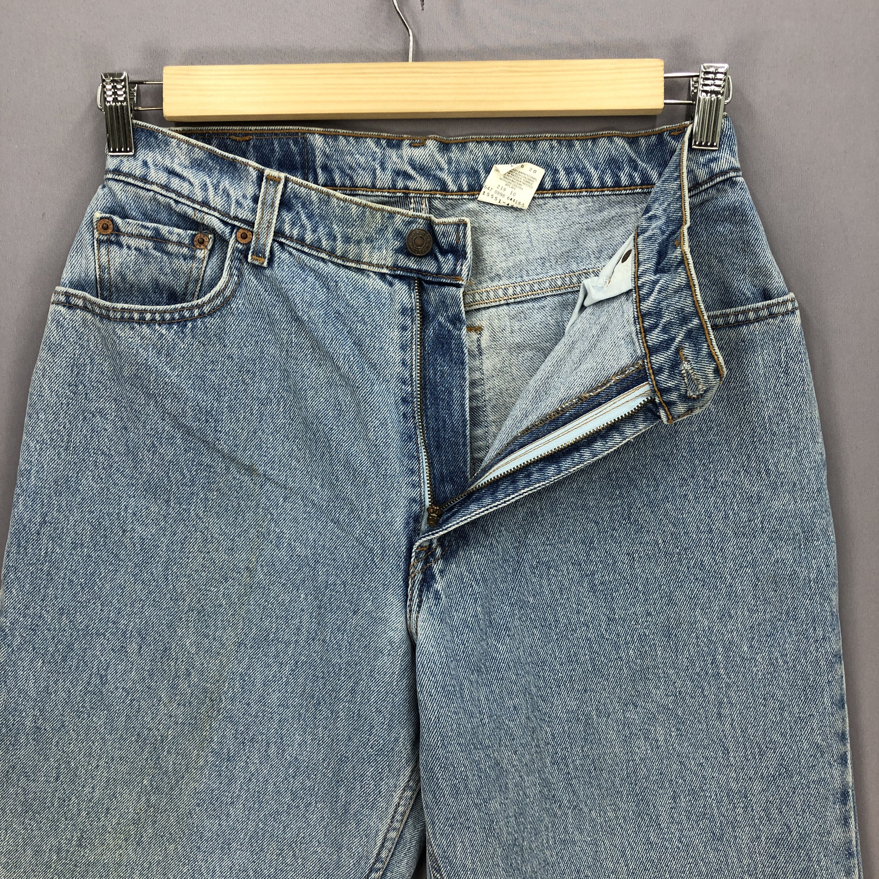Levi's Vintage Levis Sun Faded Jeans Levi's 550 Light Wash Denim Size US 30 / EU 46 - 6 Thumbnail