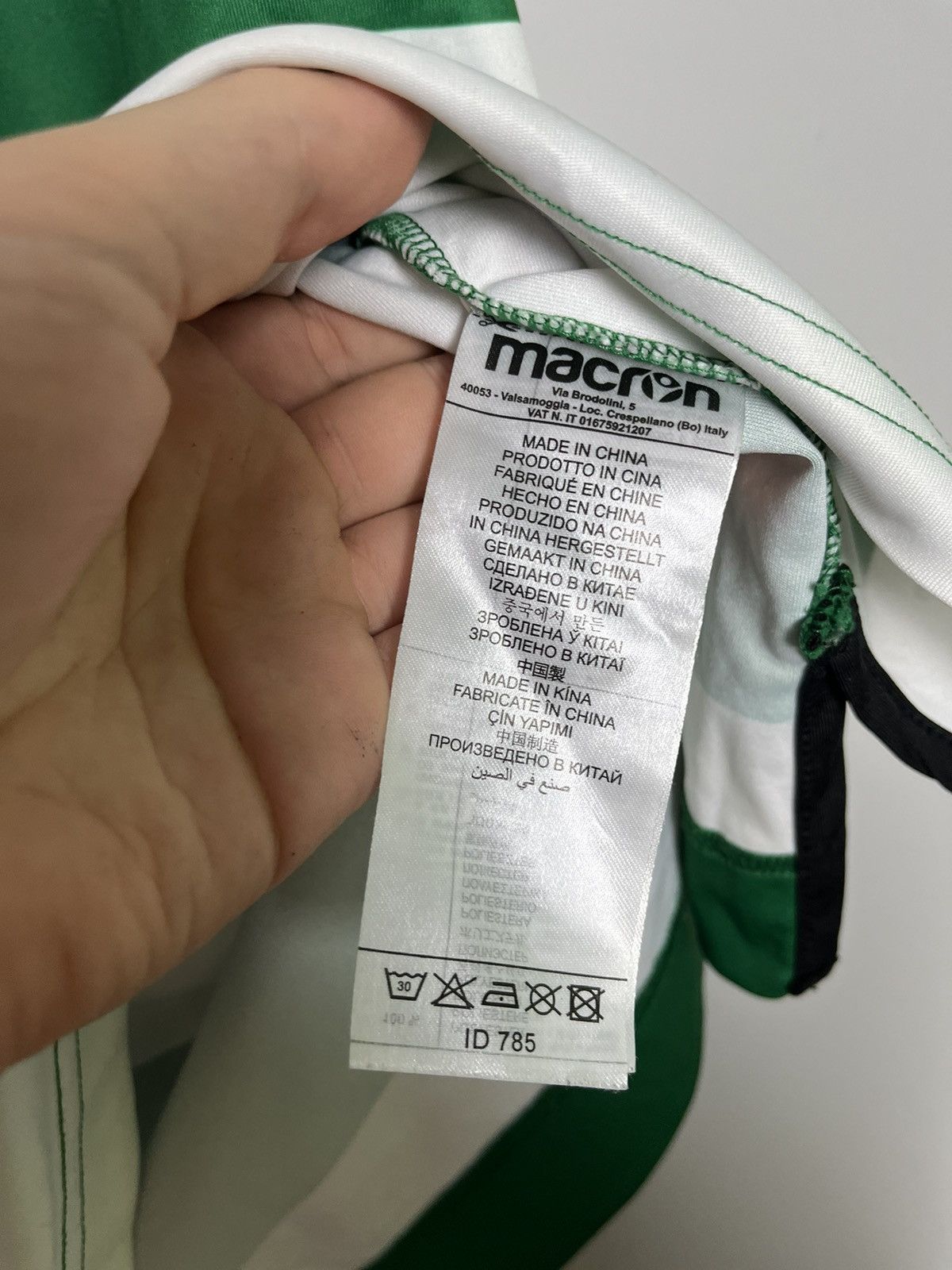 Macron sporting lisbon cp tshirt soccer jersey