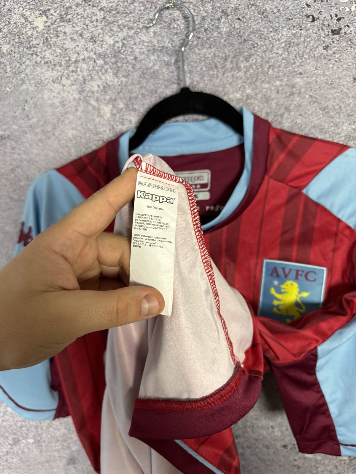 Kappa × Vintage Vintage Aston Villa 2021/22 Kappa Soccer Jersey Large Size US L / EU 52-54 / 3 - 13 Thumbnail