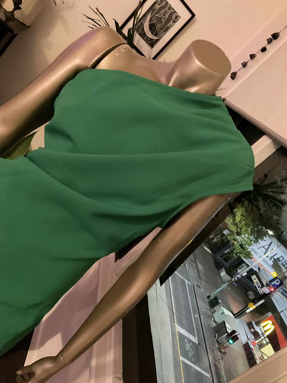 Other Wynn Hamlyn Ruby One Shoulder Mini Dress. Size M / US 6-8 / IT 42-44 - 2 Thumbnail