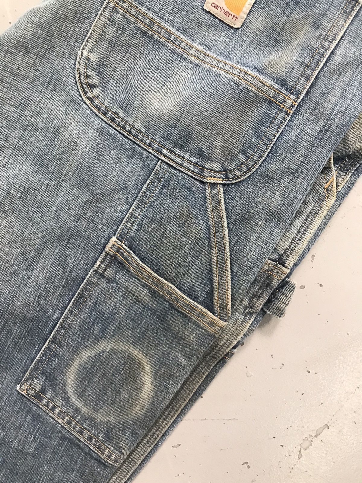 Carhartt Vintage Carhartt dusty double knee workwear denim Size US 36 / EU 52 - 16 Thumbnail