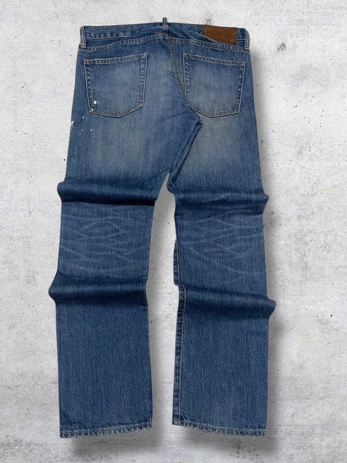 Hysteric Glamour VINTAGE STOOGE & CO JAPAN DESIGNER 90S SPLASH STYLE OG DENIM Size US 32 / EU 48 - 8 Thumbnail