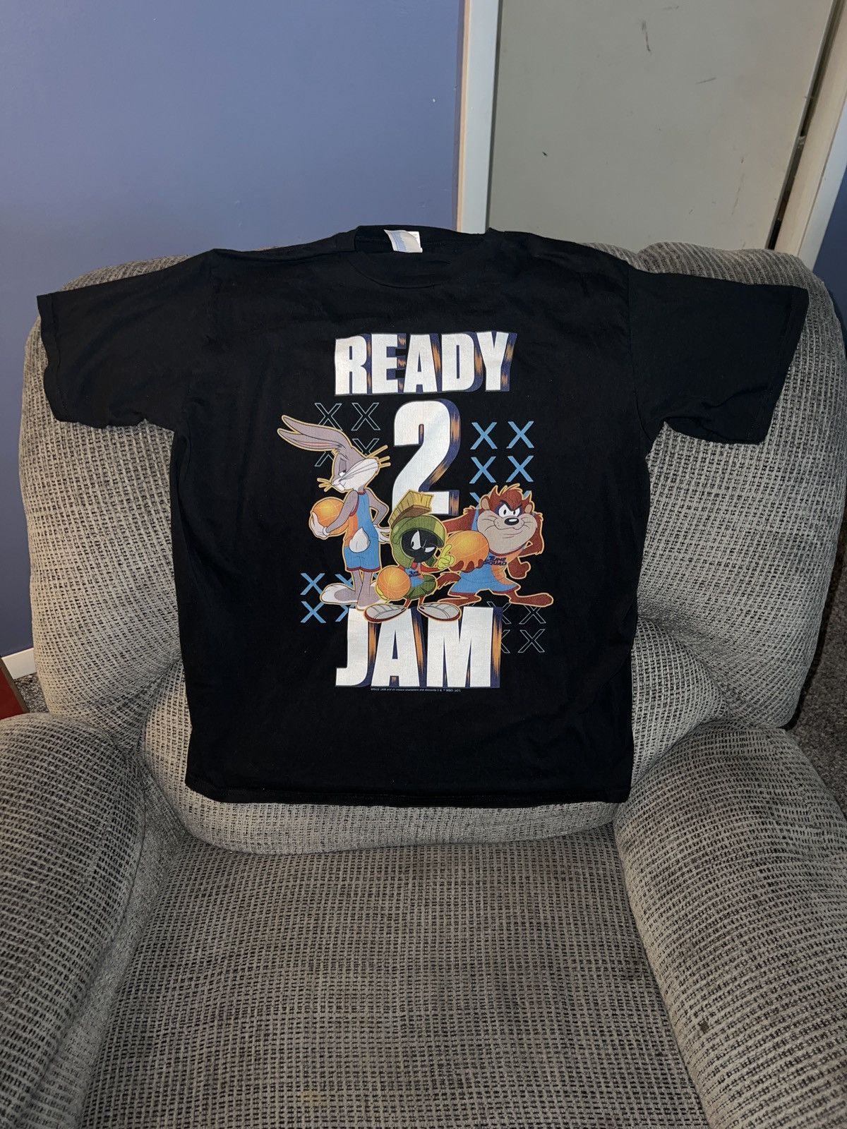 Warner Bros Port & Company Warner Bros. Space Jam Ready 2 Jam Tee Size US L / EU 52-54 / 3 - 1 Thumbnail