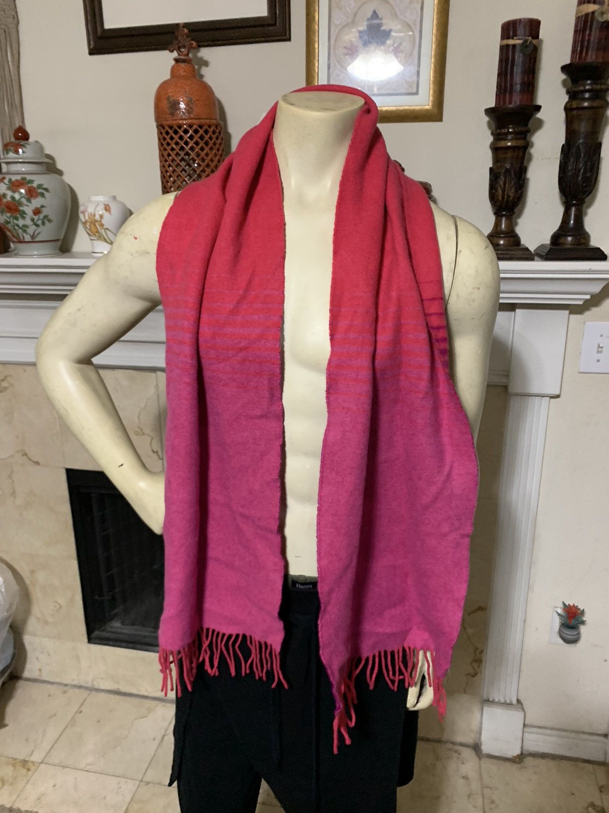 Thomas Pink 100% Cashmere scarf Size ONE SIZE - 5 Thumbnail