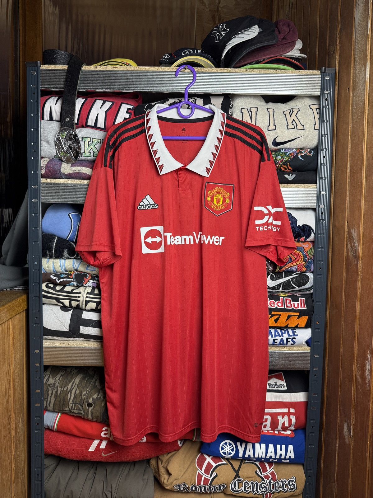 Adidas Adidas Manchester United Casemiro 22/23 T-shirt Jersey Size US XXL / EU 58 / 5 - 1 Thumbnail