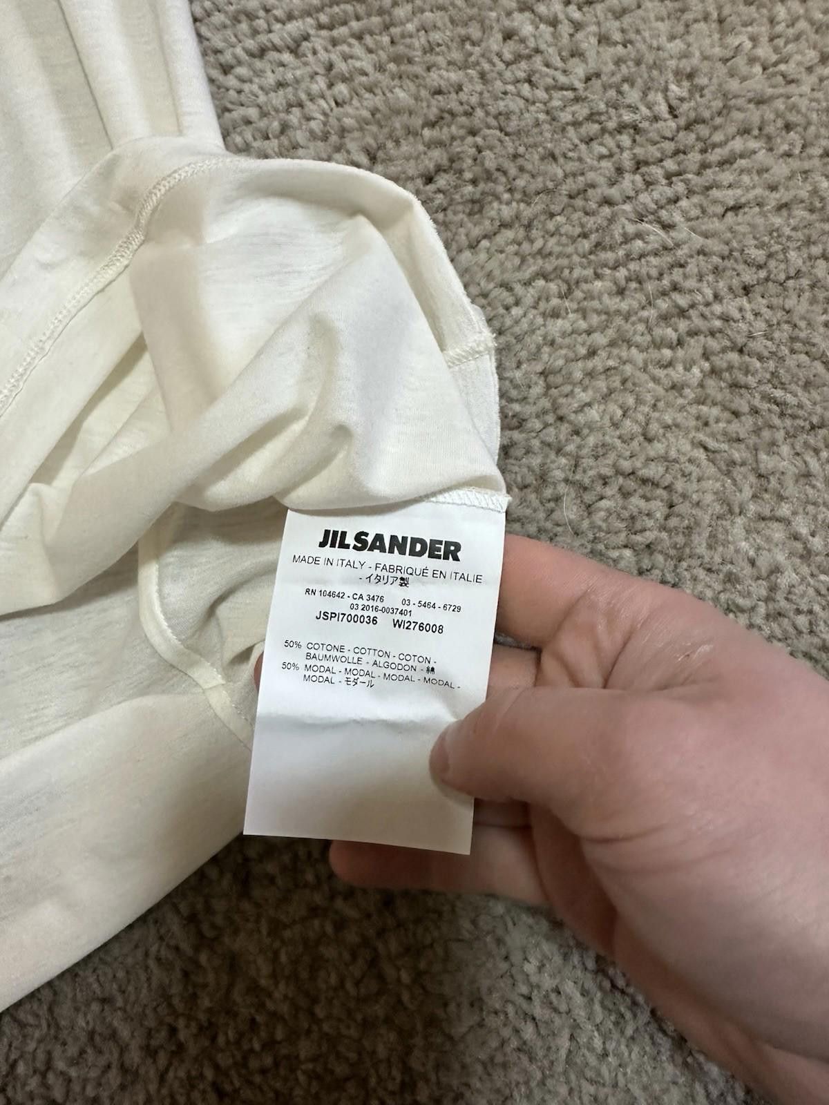 Jil Sander Jil Sander Women T-Shirt Sz M Size M / US 6-8 / IT 42-44 - 5 Thumbnail