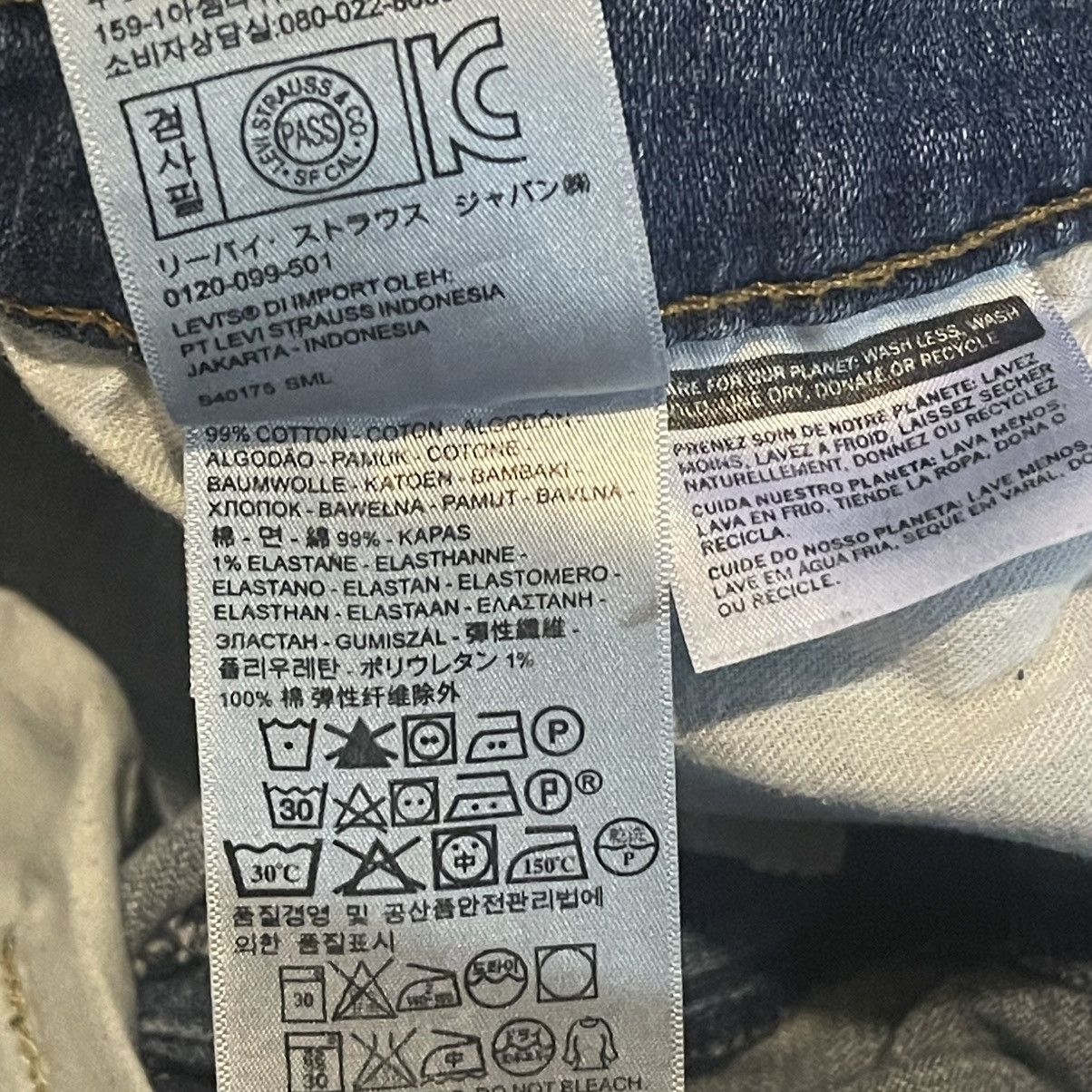 Levi's Vintage Y2K Levis 590 Bootcut Jeans Womens 20W S Blue Denim Size 41" - 12 Thumbnail