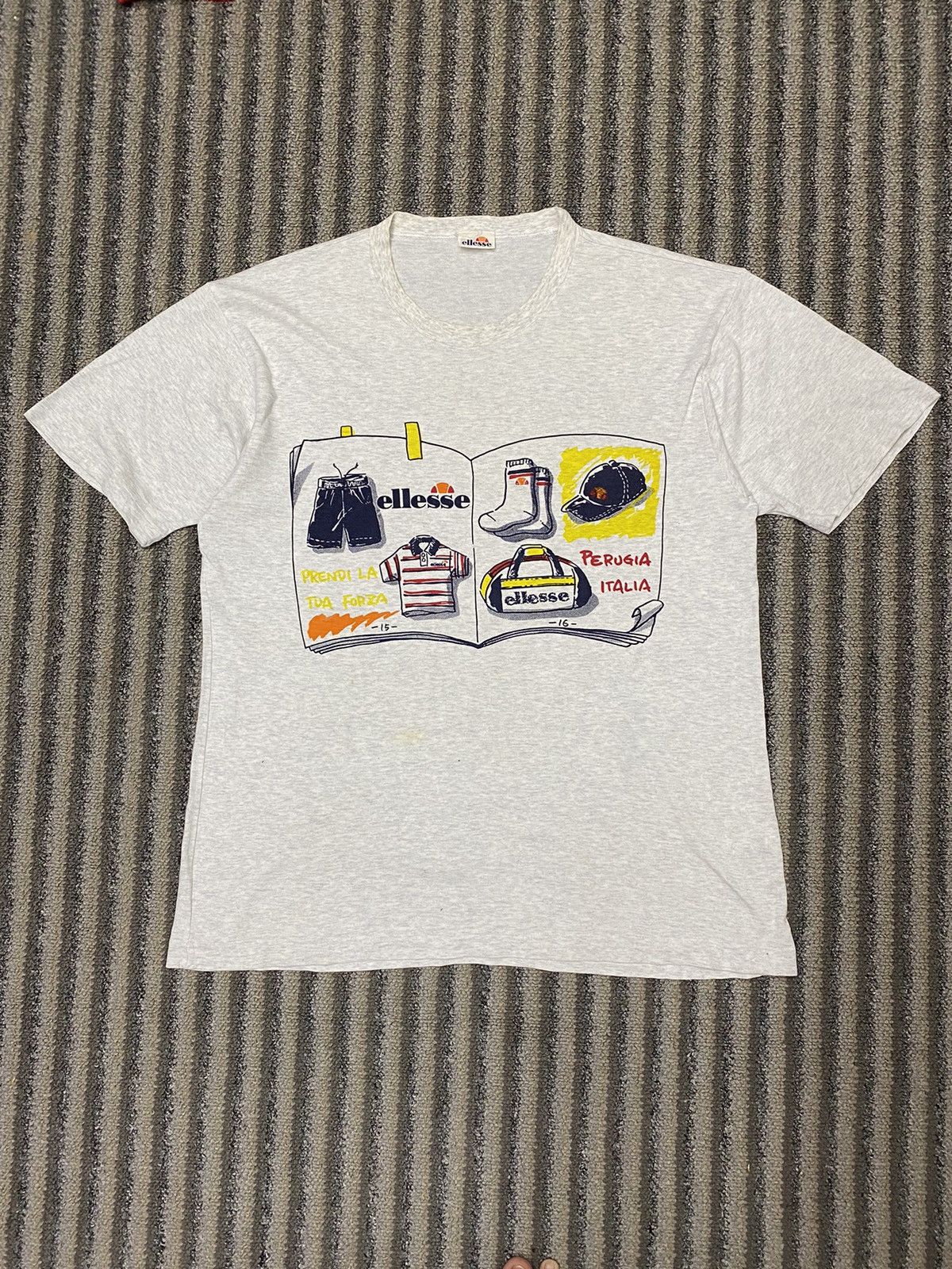 Ellesse × Vintage Ellesse vintage Tshirt Size US M / EU 48-50 / 2 - 2 Thumbnail