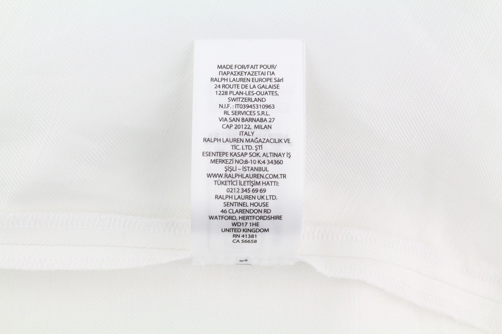 Lauren Ralph Lauren W29 White Linen Blend Cropped Flared Trousers 84706 Size 29" - 9 Thumbnail
