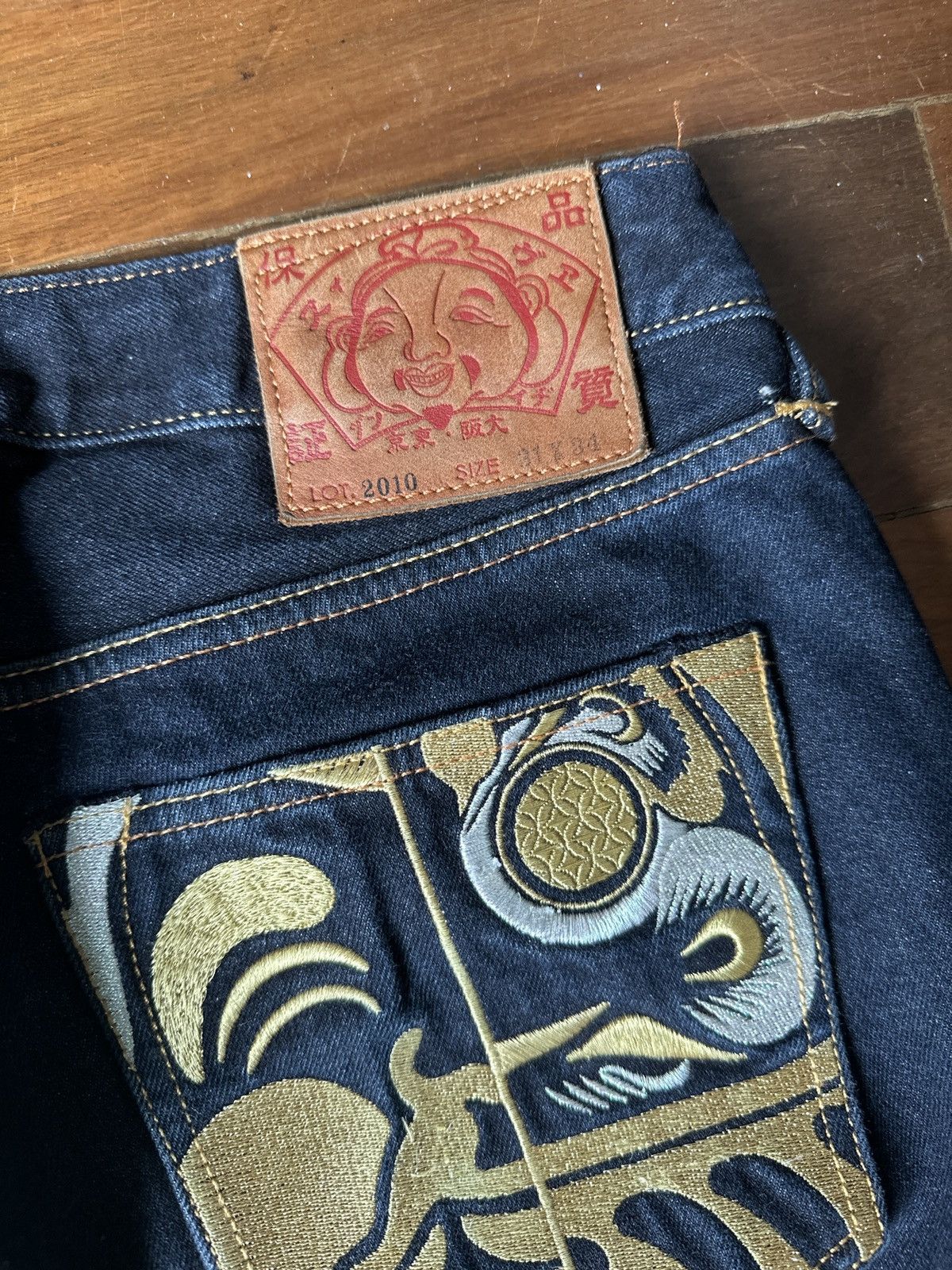 Evisu Evisu Golden Multi Pocket Denim Pants Size US 31 - 2 Thumbnail