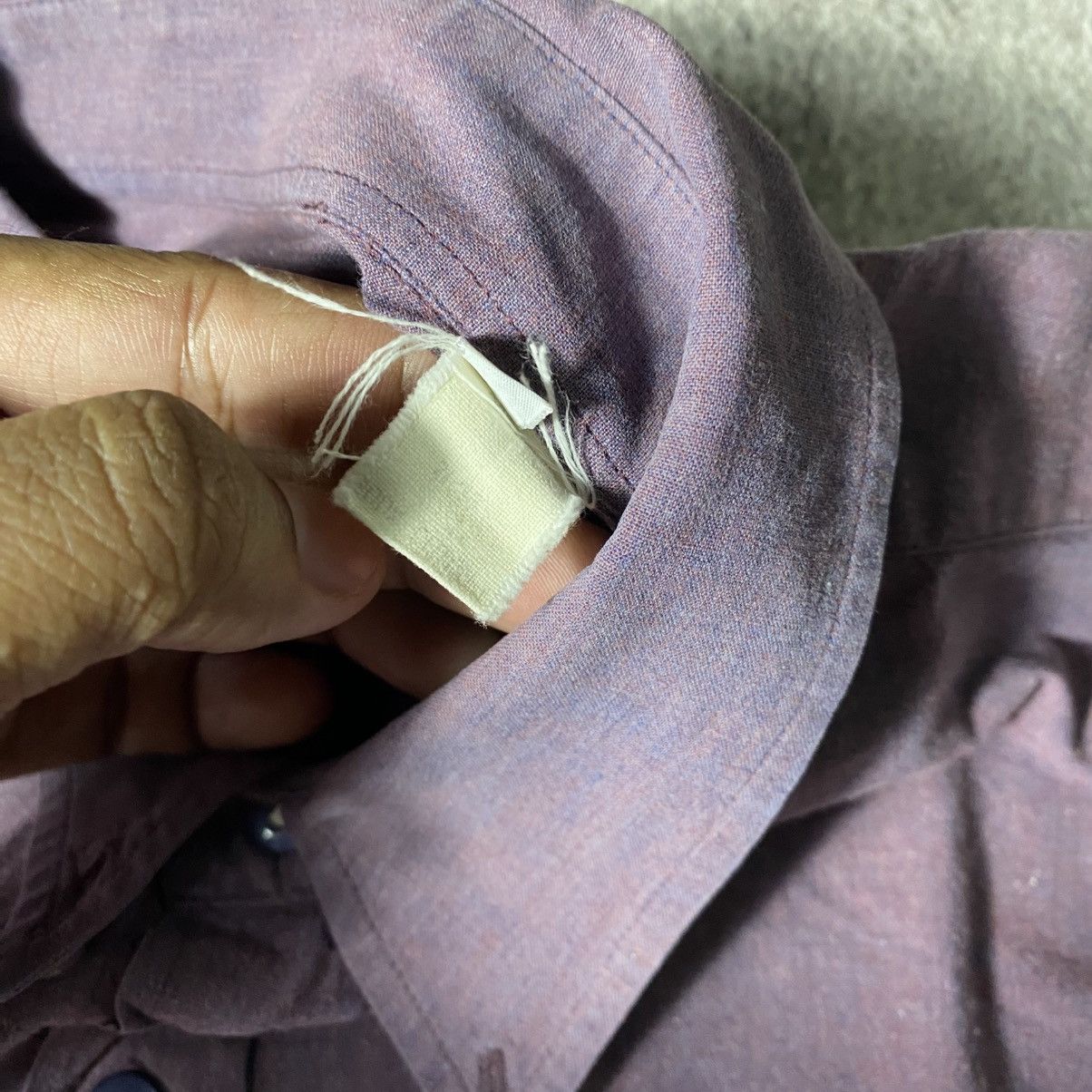 Yves Saint Laurent Vintage Yves Saint Laurent Longsleeve Shirt Size US XXL / EU 58 / 5 - 5 Thumbnail