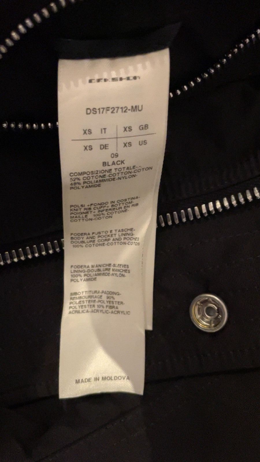 Rick Owens Drkshdw Rick Owens Drkshdw Exploder Bomber / Parka Size US XS / EU 42 / 0 - 3 Thumbnail