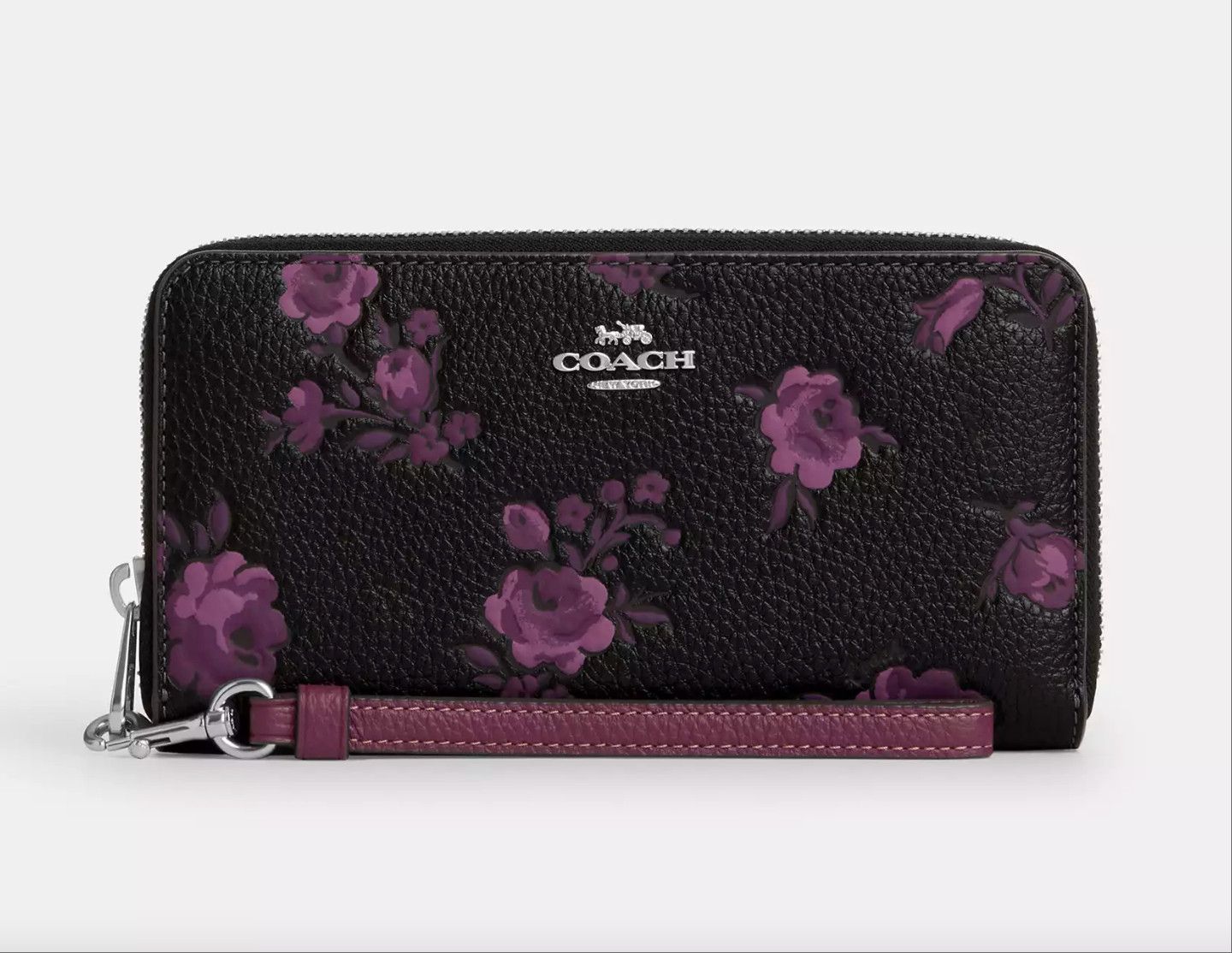 Coach NWT Coach Long Zip Around Wallet With Floral Print CCL36 Size ONE SIZE - 5 Thumbnail