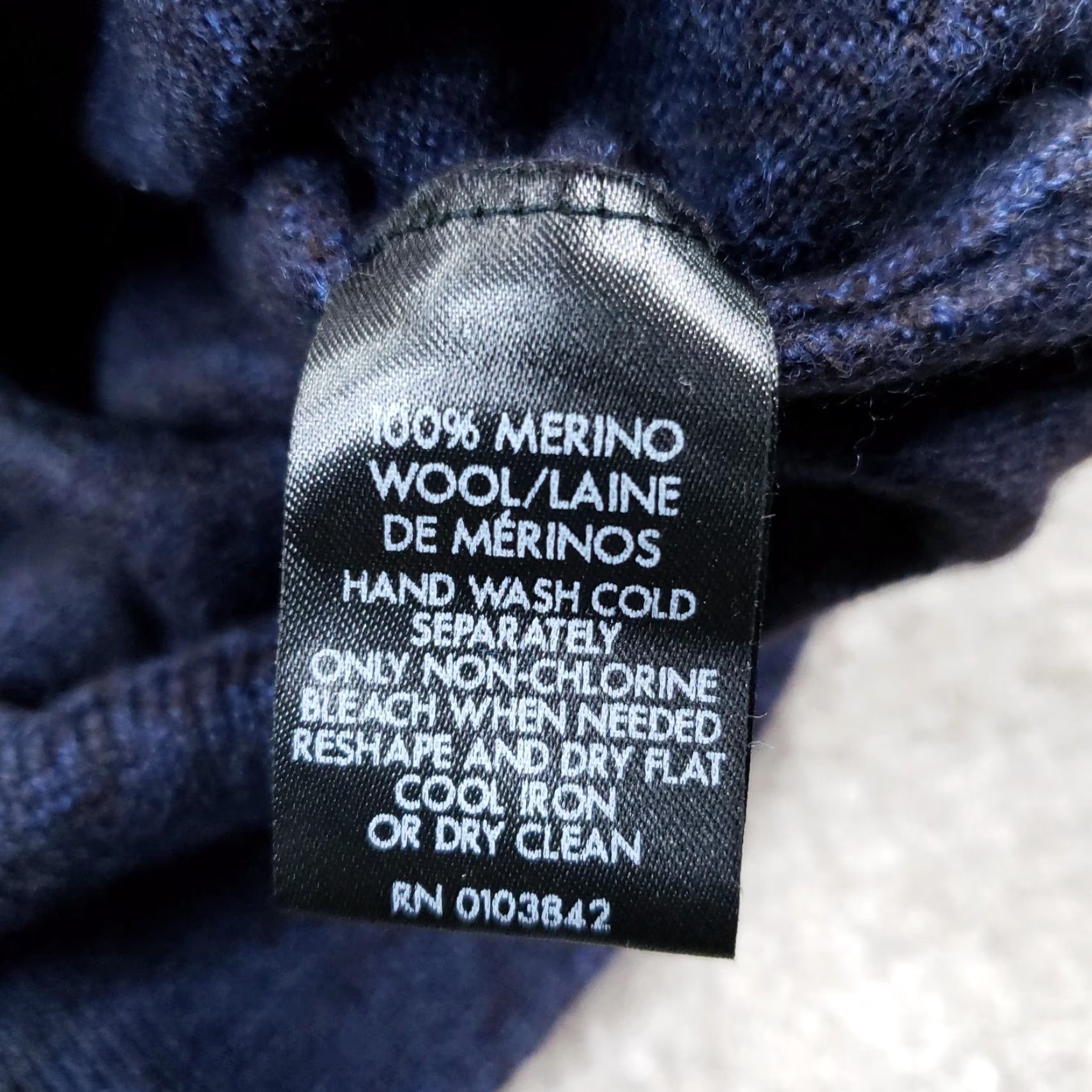 Vintage Williams & Kent Sweater Mens Medium Blue Merino Wool 1/4 Zip Mock Neck Pullover Size US M / EU 48-50 / 2 - 7 Thumbnail