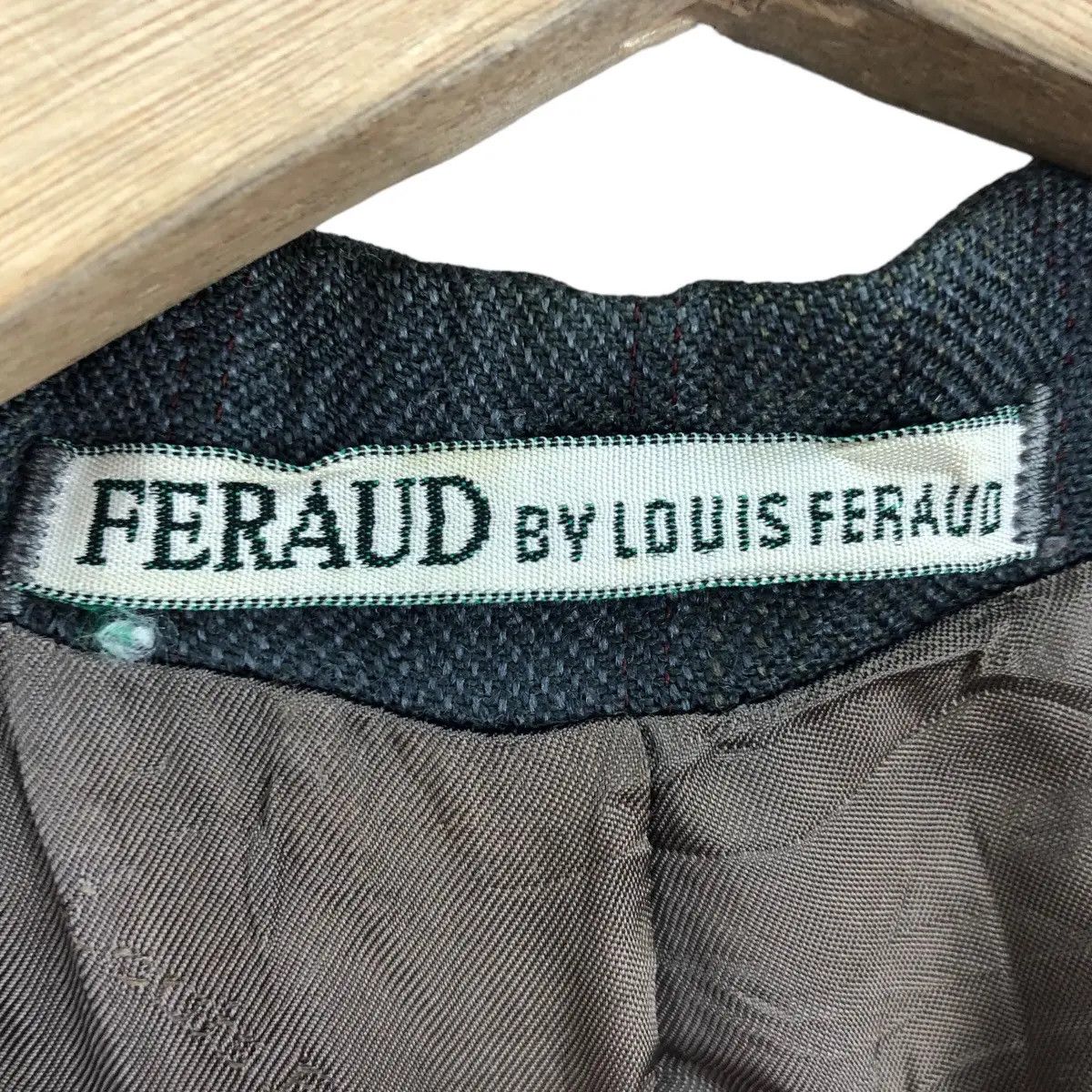 Gianni Feraud Vtg 90’ LOUIS FERAUD PARIS Baron Piccadilly Modesto Blazer Size 46R - 6 Thumbnail