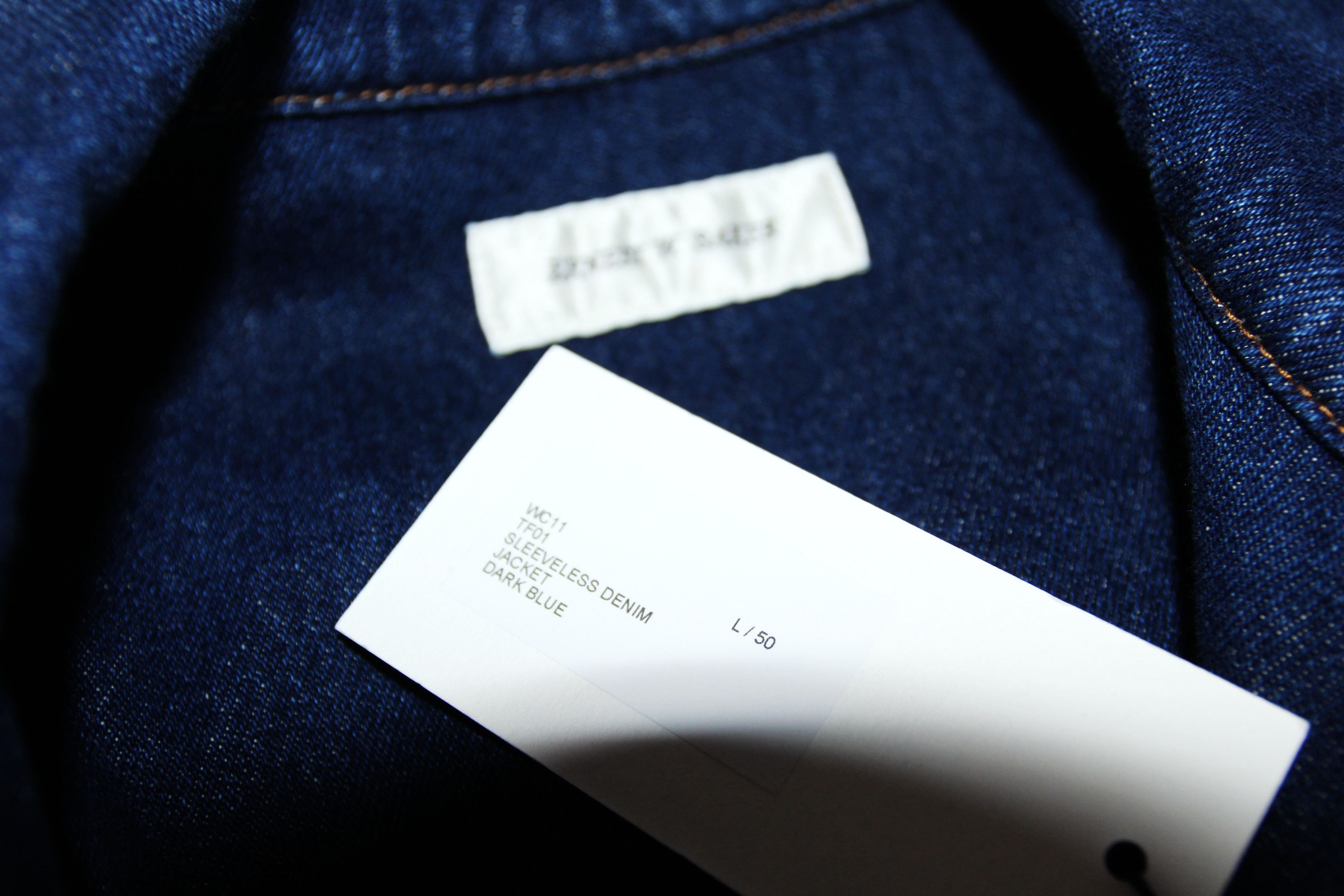 Ernest W. Baker BNWT SS23 ERNEST W. BAKER SLEEVELESS DENIM JACKET 50 Size US M / EU 48-50 / 2 - 8 Thumbnail