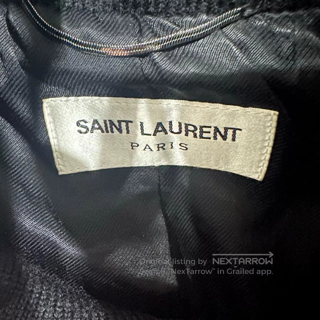 Saint Laurent Paris Saint Laurent Black White Baseball Jacket. Size US M / EU 48-50 / 2 - 5 Thumbnail