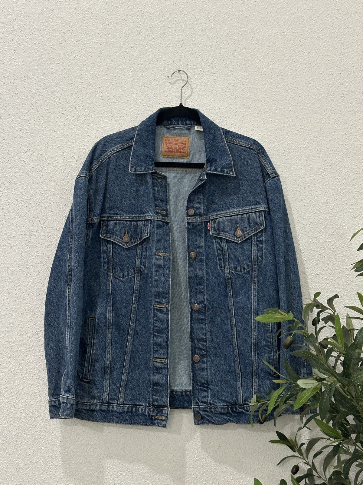 Levi's VTG Y2K Levi's Denim Trucker Jean Jacket Size Large Size US L / EU 52-54 / 3 - 1 Thumbnail