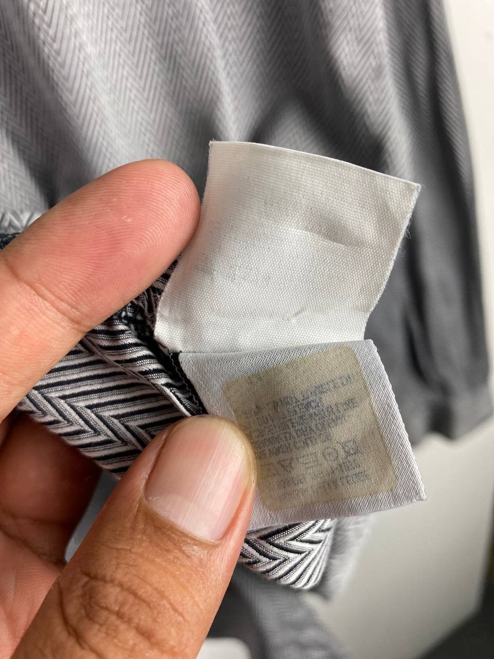 Versace versus by gianni versace shirt italy herringbone design Size US XL / EU 56 / 4 - 11 Thumbnail