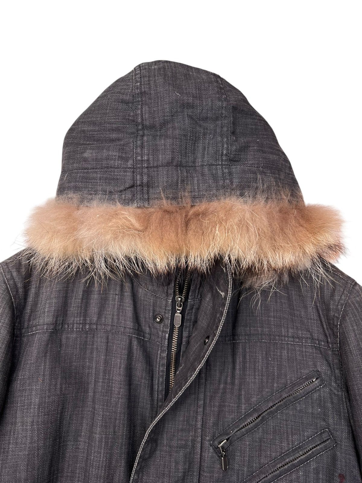 Hysteric Glamour Rupert Japan Multipocket Zipper Fur Long Jacket Size US L / EU 52-54 / 3 - 5 Thumbnail