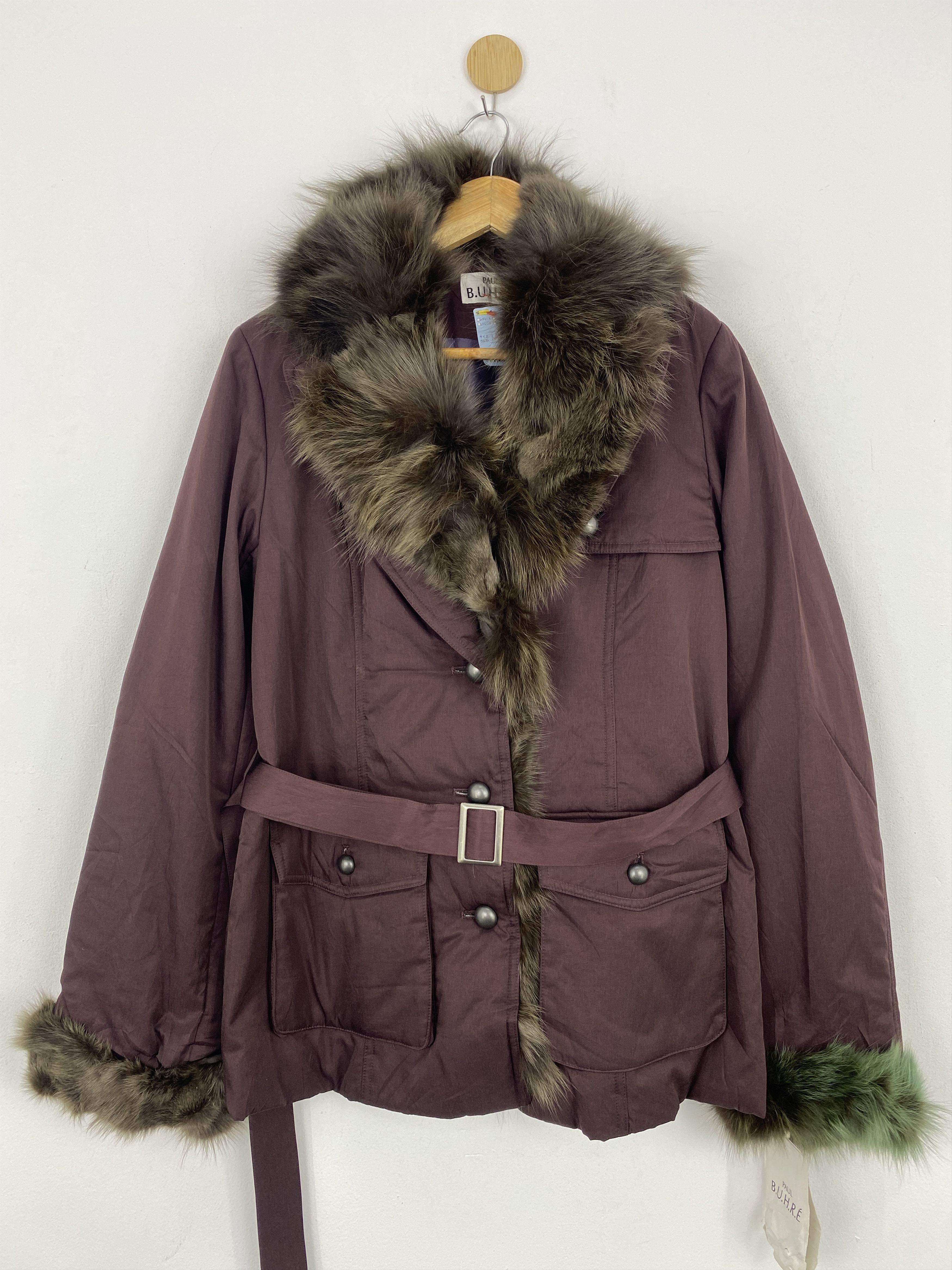 If Six Was Nine Vintage Paul B.U.H.R.E Sherpa Jacket J1929 Size US M / EU 48-50 / 2 - 1 Thumbnail