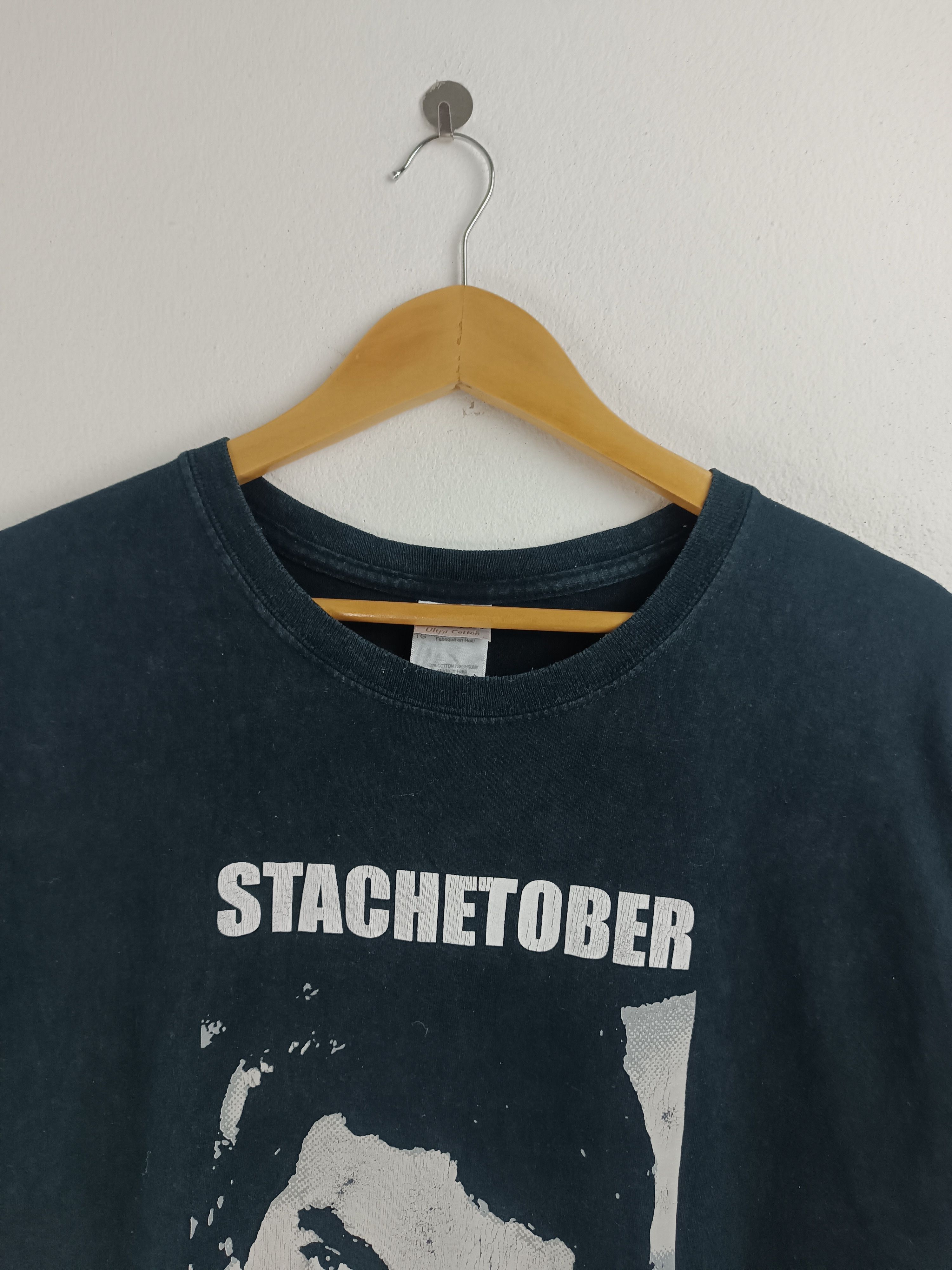Other VINTAGE STACHETOBER MARIETTA FIRE FIREFIGHTERS DISASTER TEE Size US XL / EU 56 / 4 - 9 Thumbnail