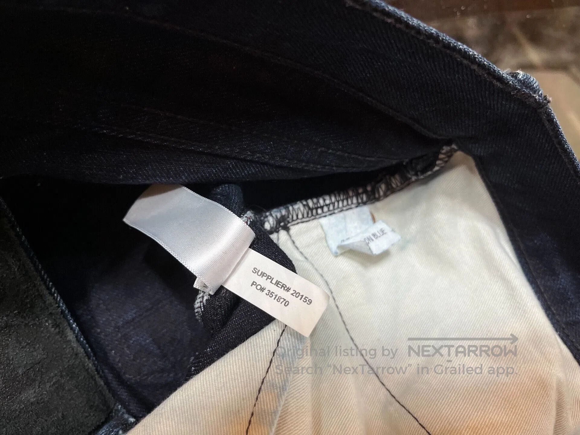 RRL Ralph Lauren vintage rrl dark denim jeans by ralph lauren. Size US 30 / EU 46 - 4 Thumbnail