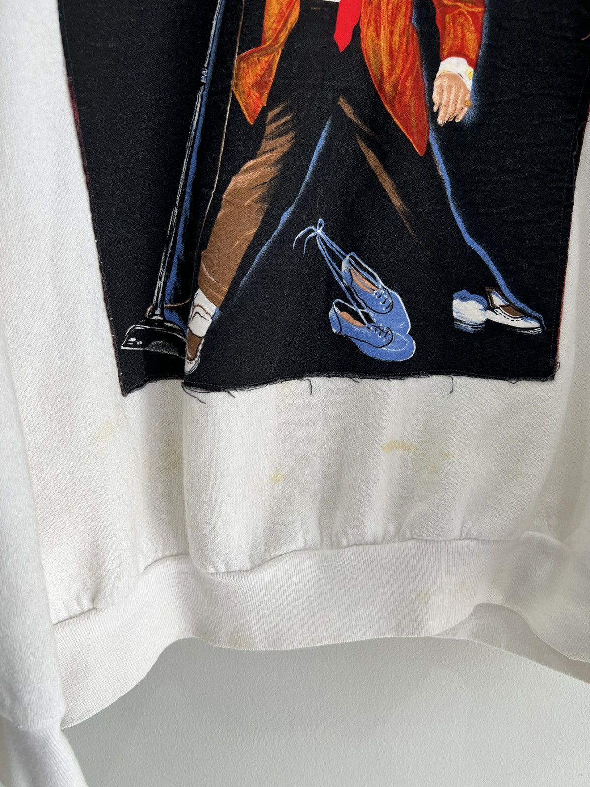 Vintage Vintage Elvis Presley Sweater sweatshirt Size US L / EU 52-54 / 3 - 3 Thumbnail