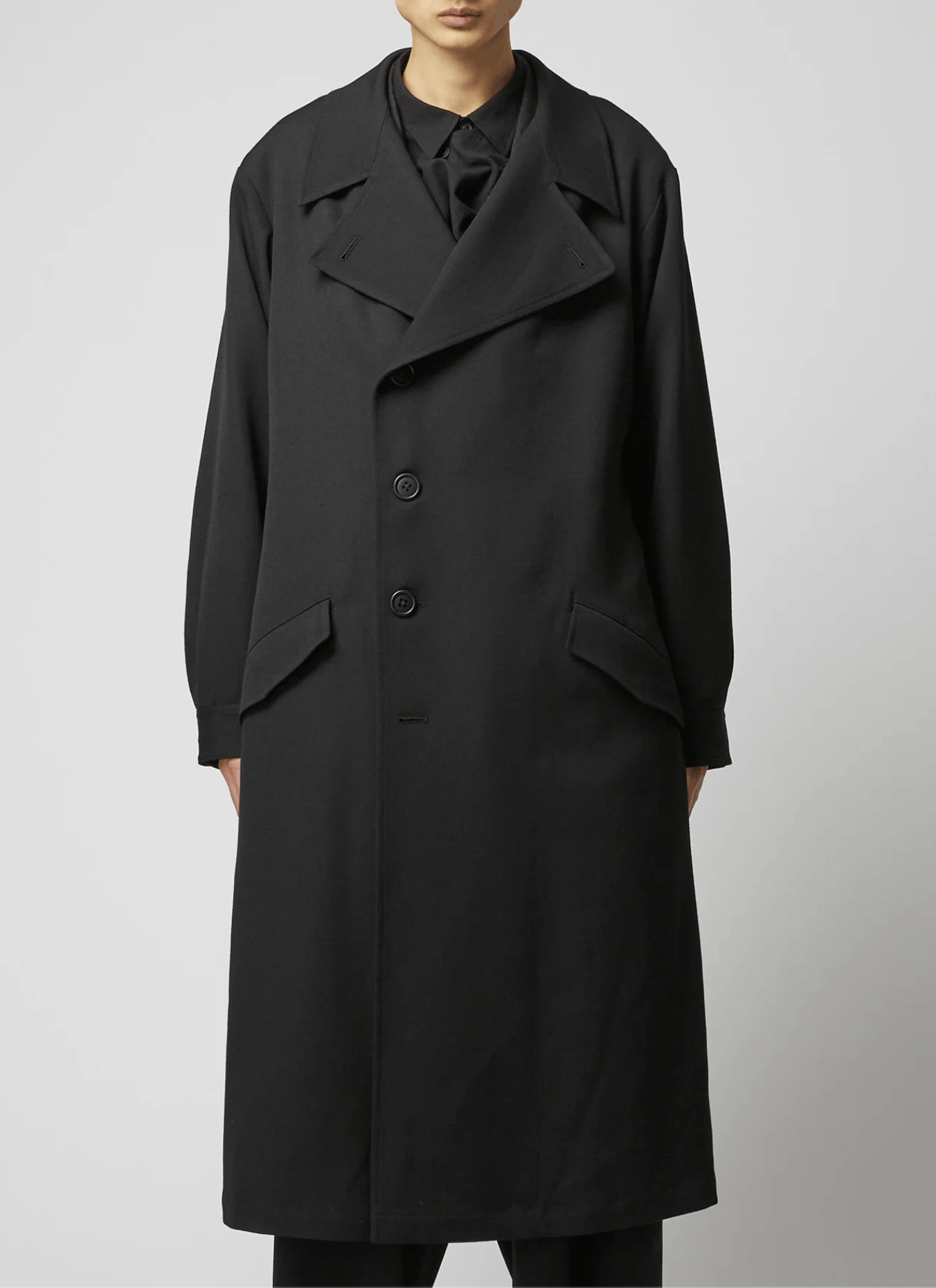 ジャケット・アウター 23aw YYPH military COAT 23aw YYPH military COAT Yohji Yamamoto Pour Homme - ARMY