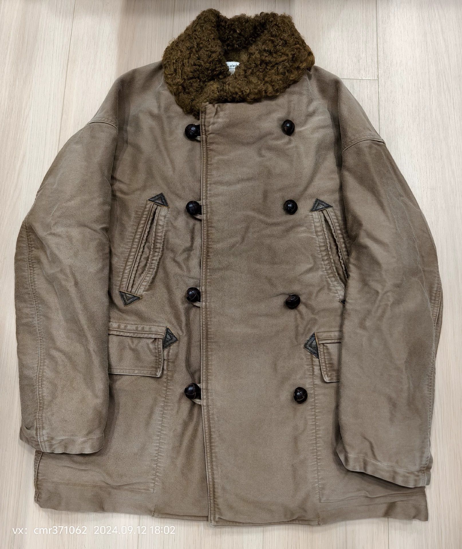 Visvim VISVIM 24SS FURLONG COAT DK BROWN Size 2 Moleskin Size US M / EU 48-50 / 2 - 1 Thumbnail