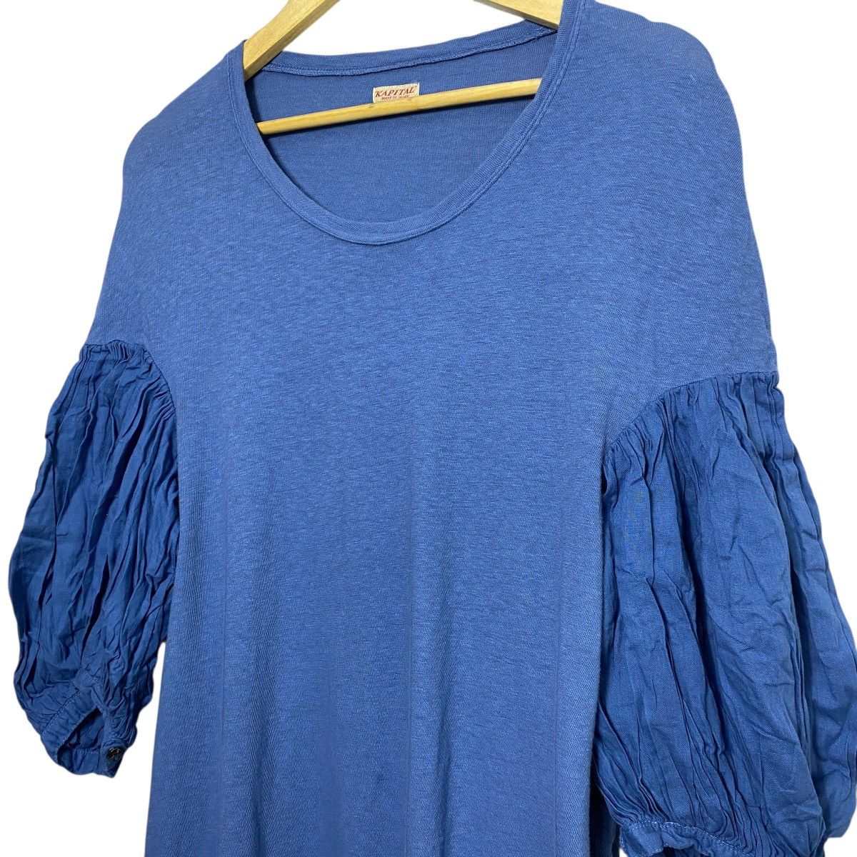 Kapital Kapital EK-91 Gauze Jersey Buffant T-Shirt Size M / US 6-8 / IT 42-44 - 2 Thumbnail