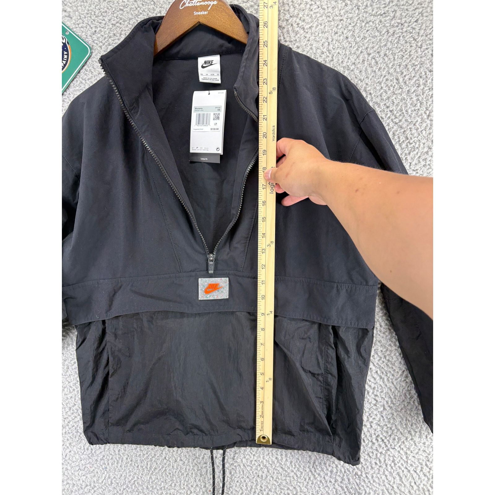 Nike Nike Sports Utility 1/2 Zip Pullover Hooded Jacket Womens XS Size XS / US 0-2 / IT 36-38 - 2 Thumbnail