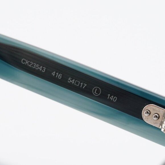 Calvin Klein Calvin Klein CK23543 416 Eyeglasses Striped Blue 54mm Size ONE SIZE - 6 Thumbnail