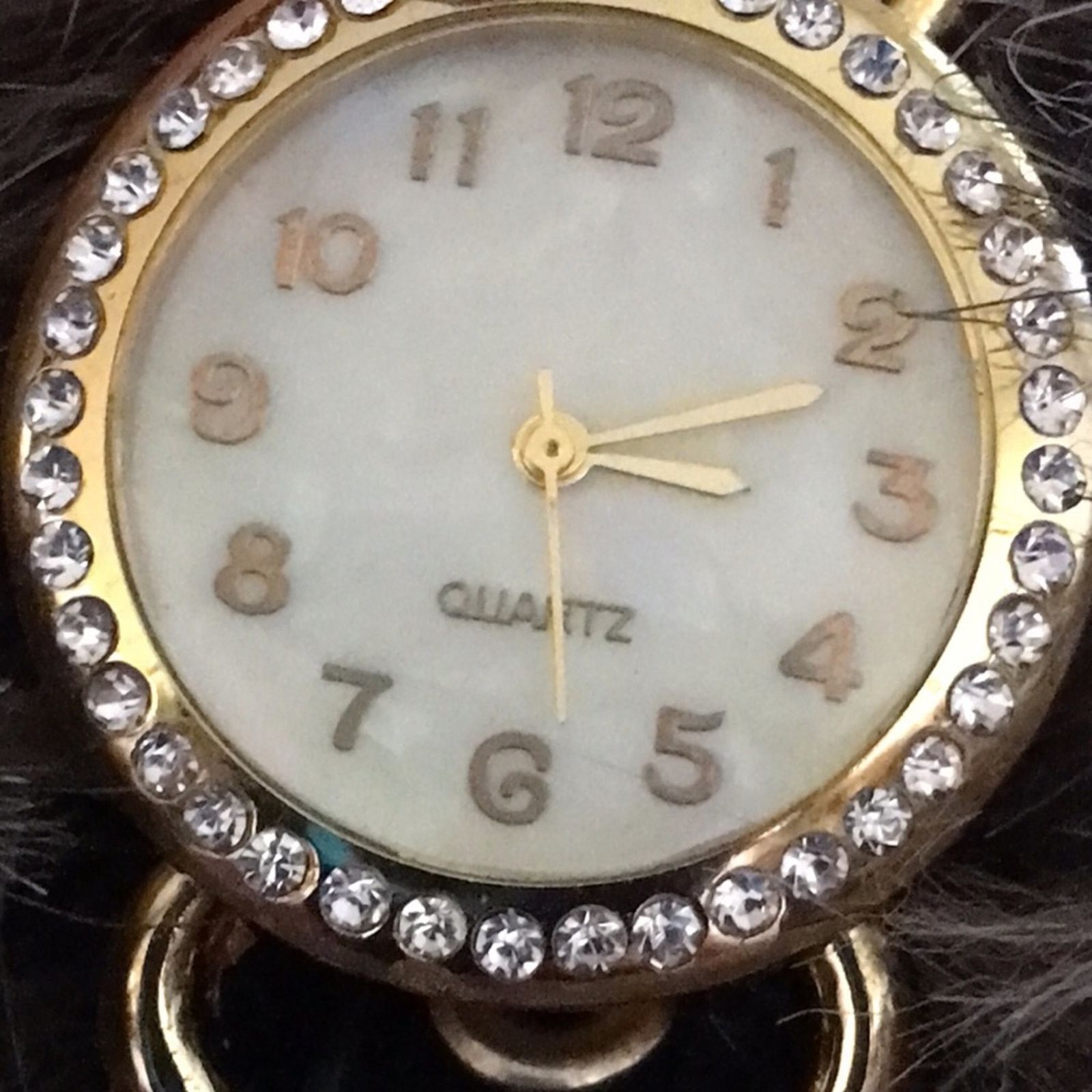 Jewelry Ladies genuine leather long strap wrap watch Size ONE SIZE - 7 Thumbnail