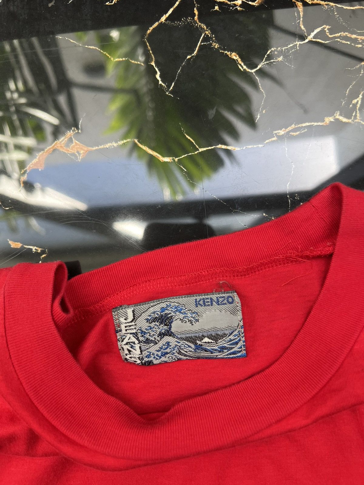 Kenzo × Vintage 90’s KENZO RARE TAG BIG LOGO TEE Y2K Size US M / EU 48-50 / 2 - 3 Thumbnail