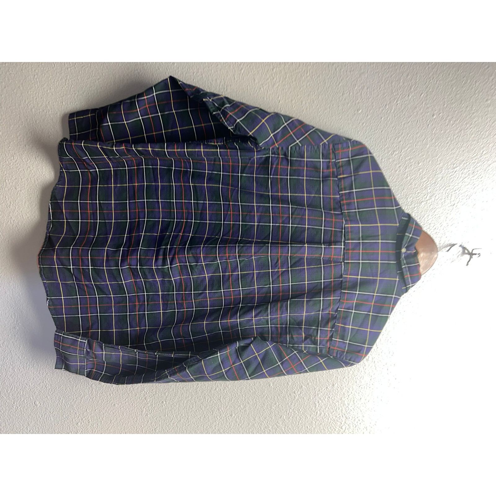 St. Johns Bay St Johns Bay Button Down Shirt Purple Plaid Long Sleeve M Size US M / EU 48-50 / 2 - 7 Thumbnail