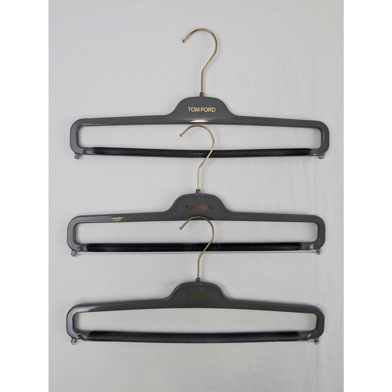 Tom Ford o1rshd1 Size: OS / 3 Pack Clip Hangers in Black Size ONE SIZE - 2 Thumbnail