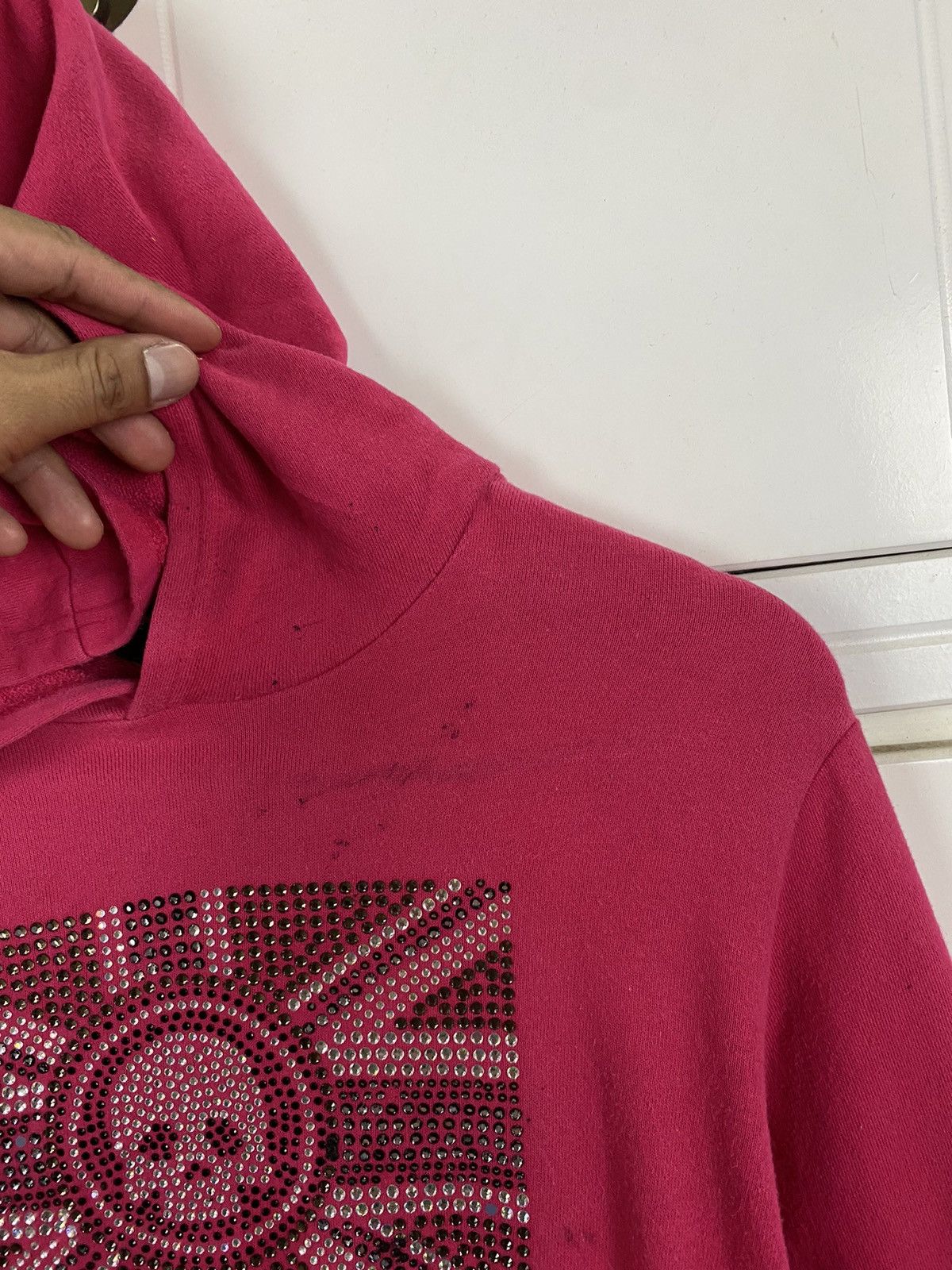 Vintage Vintage Rad Custom Rock & Bike Hoodie Pink Size M / US 6-8 / IT 42-44 - 7 Thumbnail