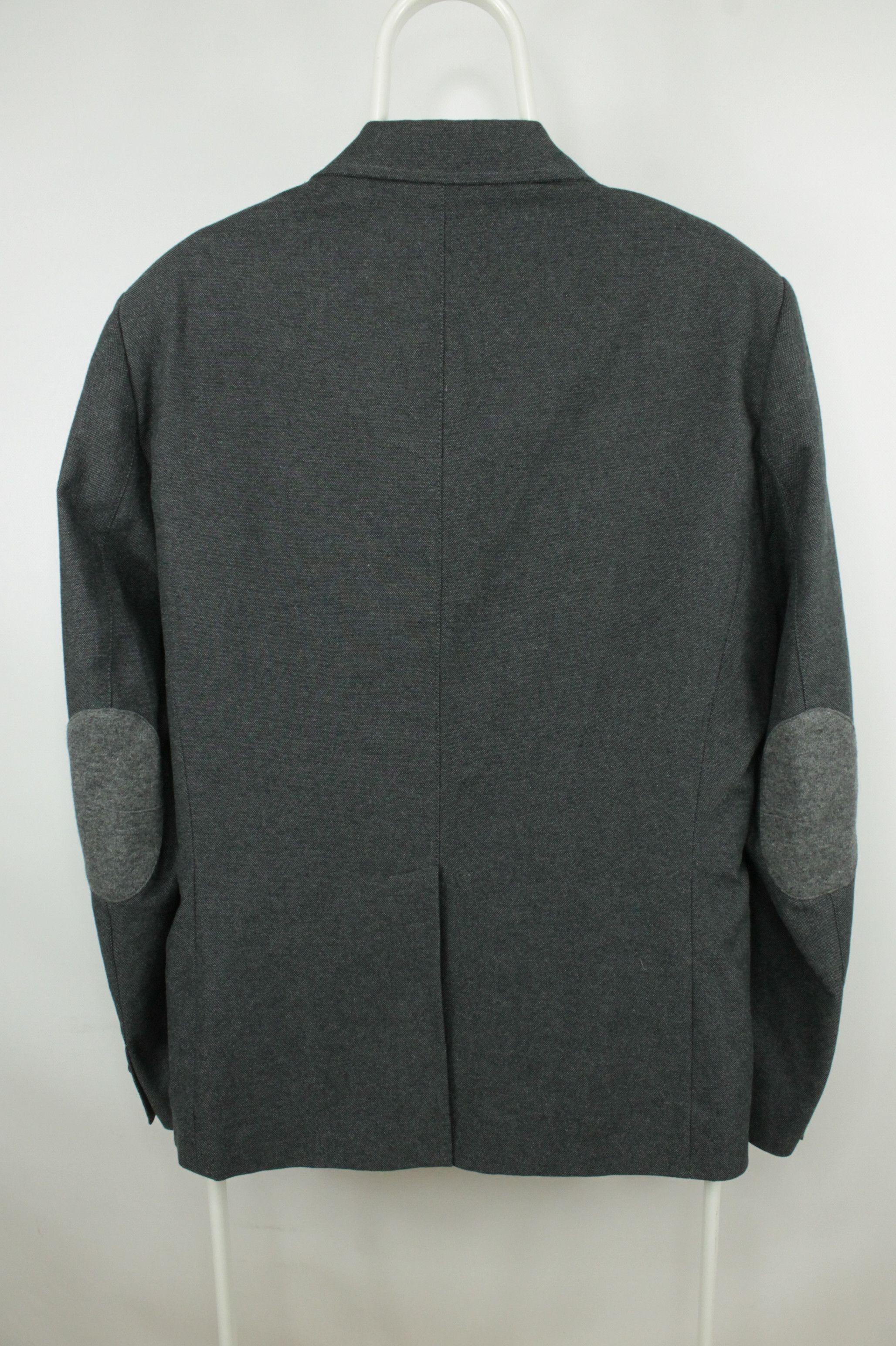 Officina36 Officina36 Gray Cotton Slim Fit Blazer Jacket Size US L / EU 52-54 / 3 - 7 Thumbnail