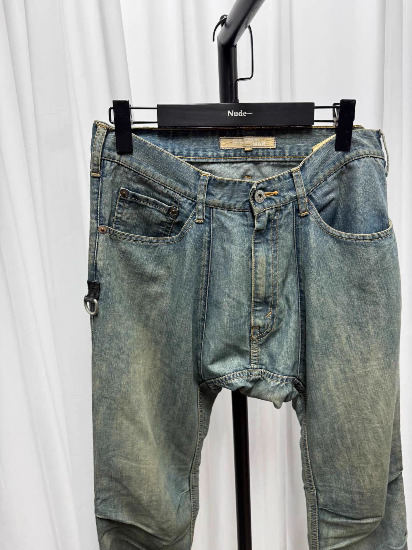 Junya Watanabe Junya Watanabe Relaxed Crotch Washed Jeans K20 Size US 33 - 2 Thumbnail