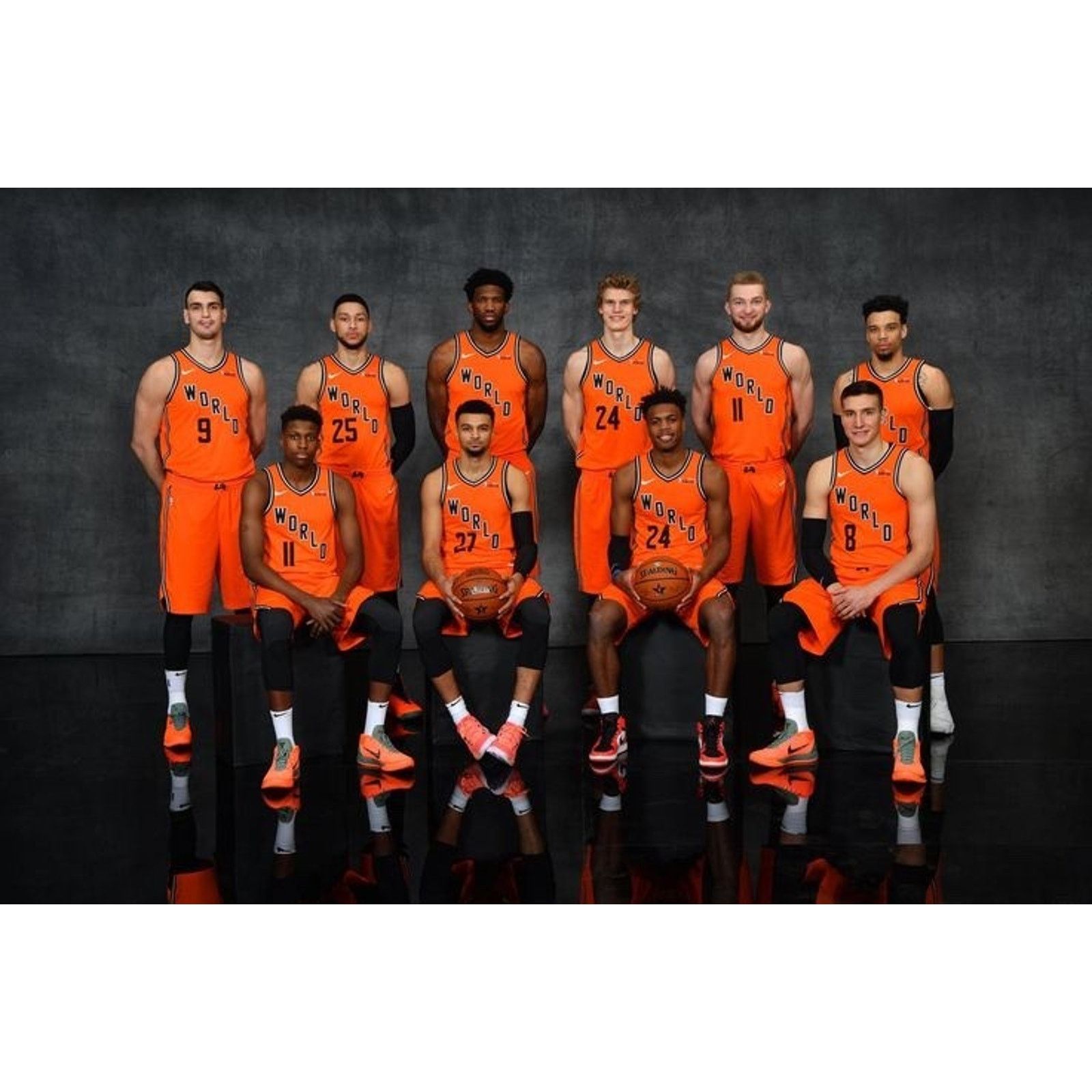Nike NBA '18 Rising Stars World Player Issued Shorts 46 +1 2XL Size US 44 / EU 60 - 11 Thumbnail
