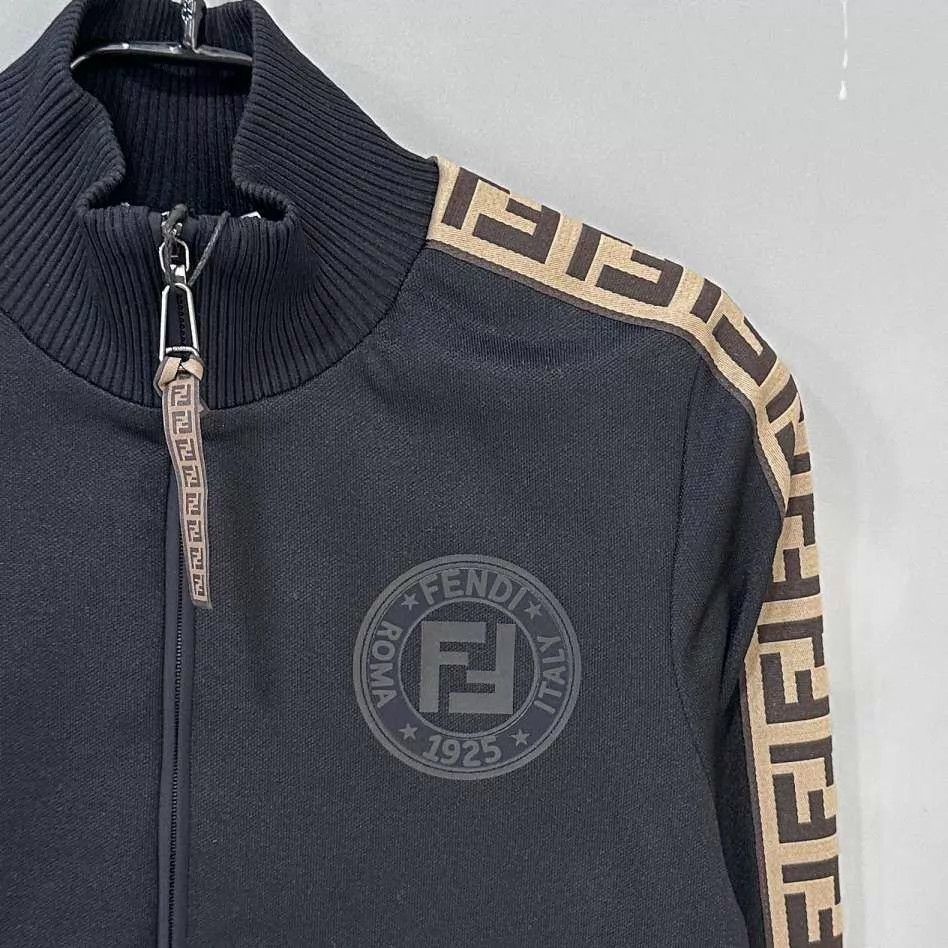 Fendi FENDI FF logo casual jacket 99 New 38 with snags Size XS / US 0-2 / IT 36-38 - 4 Thumbnail