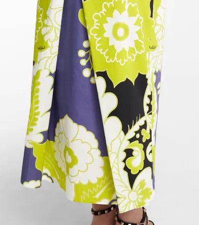 Valentino o1y0326 Midi Skirt in Multicolor Size 27" / US 4 / IT 40 - 3 Thumbnail