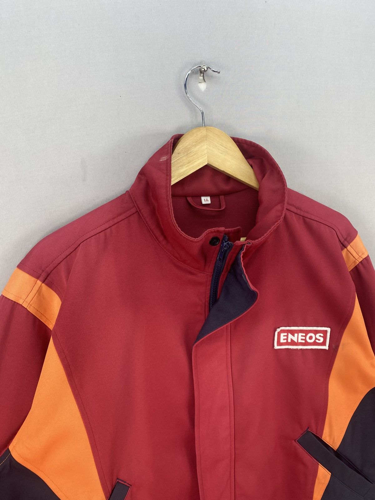 Japanese Brand Eneos Fuel Pump Workers Jacket Size US L / EU 52-54 / 3 - 3 Thumbnail