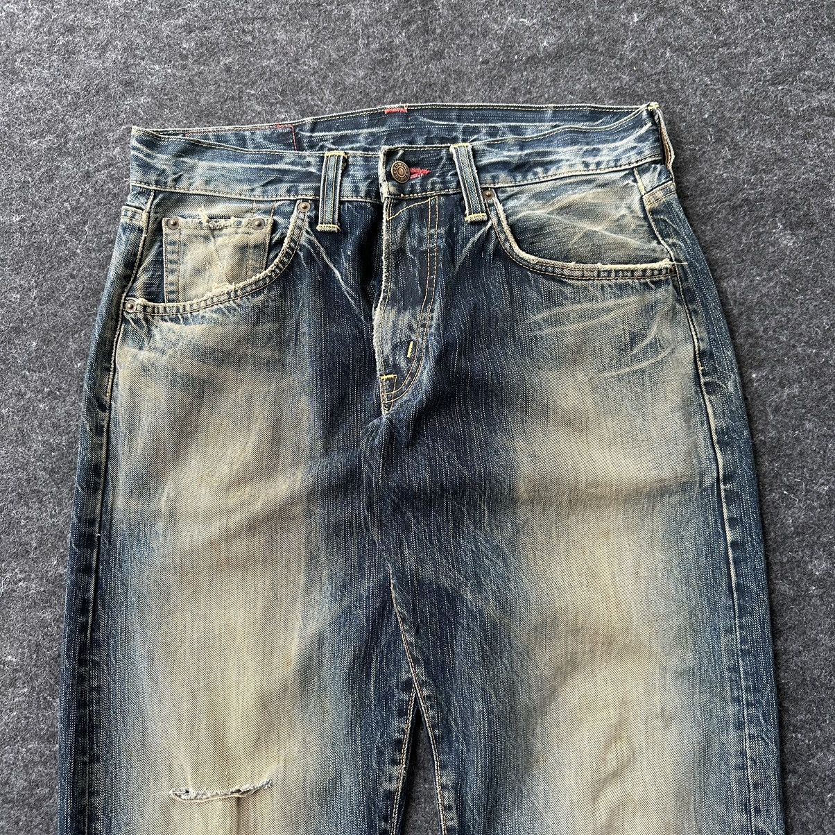 Edwin Edwin 504 Redtag Mudwash Vintage Denim 30x32 D678 Size US 30 / EU 46 - 2 Thumbnail