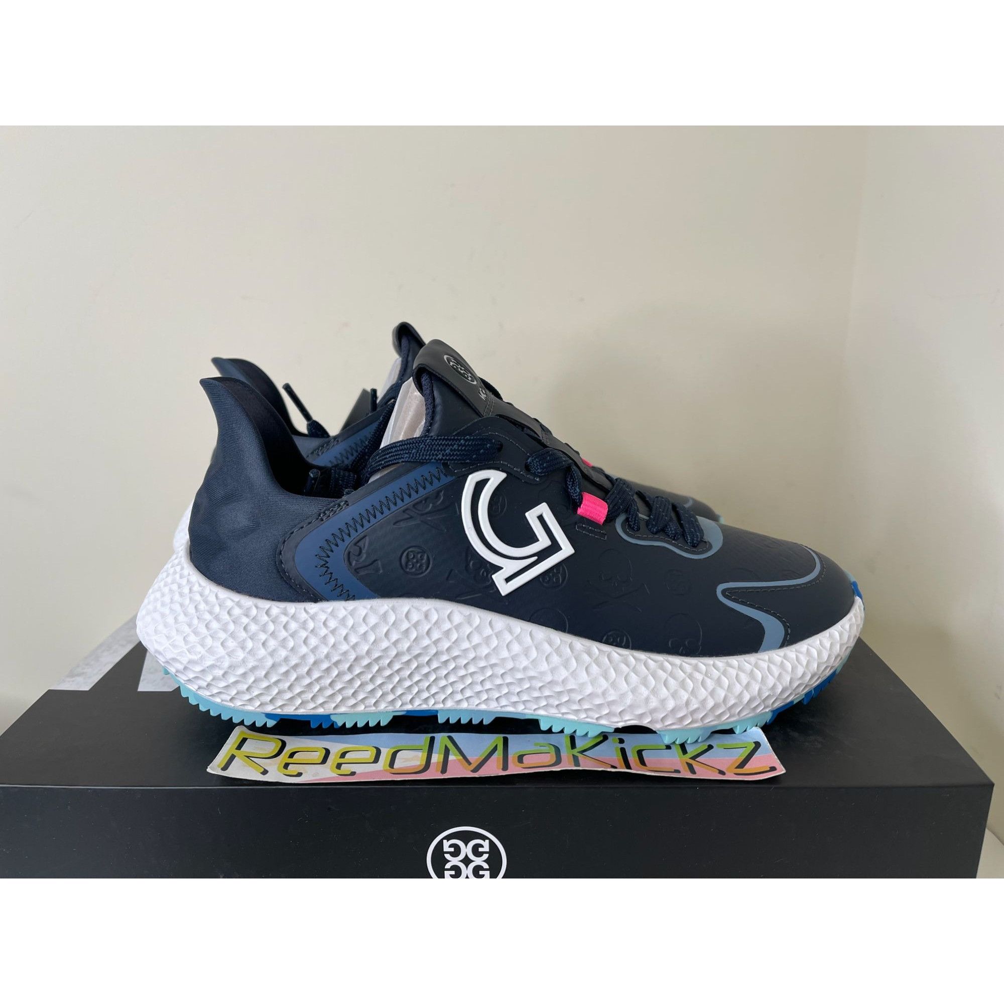 G/FORE G/FORE MG4X2 Debossed Cross Trainer Navy Golf Shoe Womens 6u Size US 6 / IT 36 - 2 Thumbnail